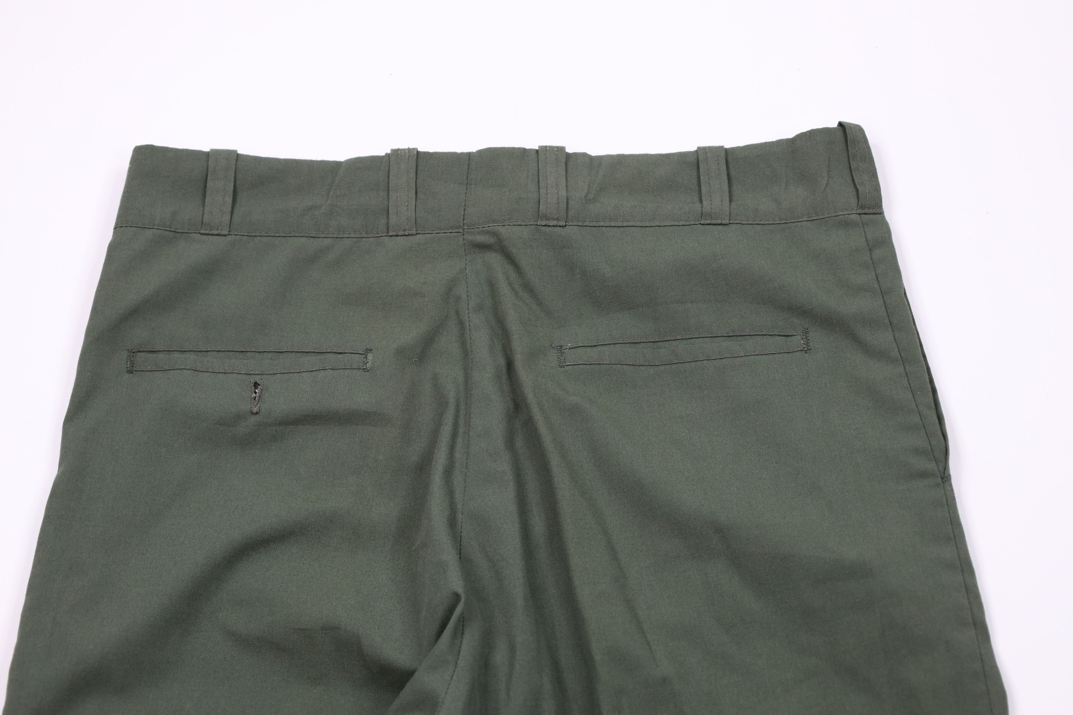 Vintage Vintage 60s Streetwear Wide Leg Chino Pants Green USA Size US 34 / EU 50 - 12 Thumbnail