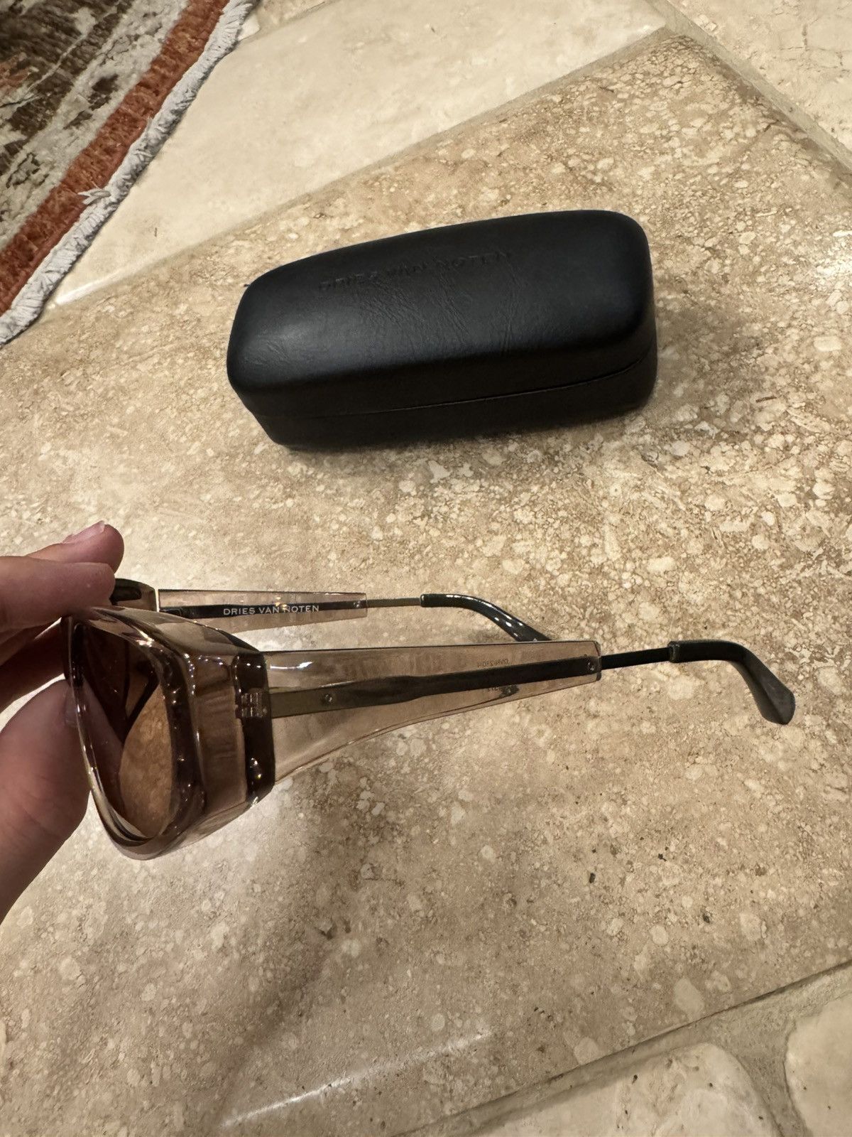 Dries Van Noten × Linda Farrow Dried Van Noten x Linda Farrow Sunglasses Size ONE SIZE - 7 Thumbnail