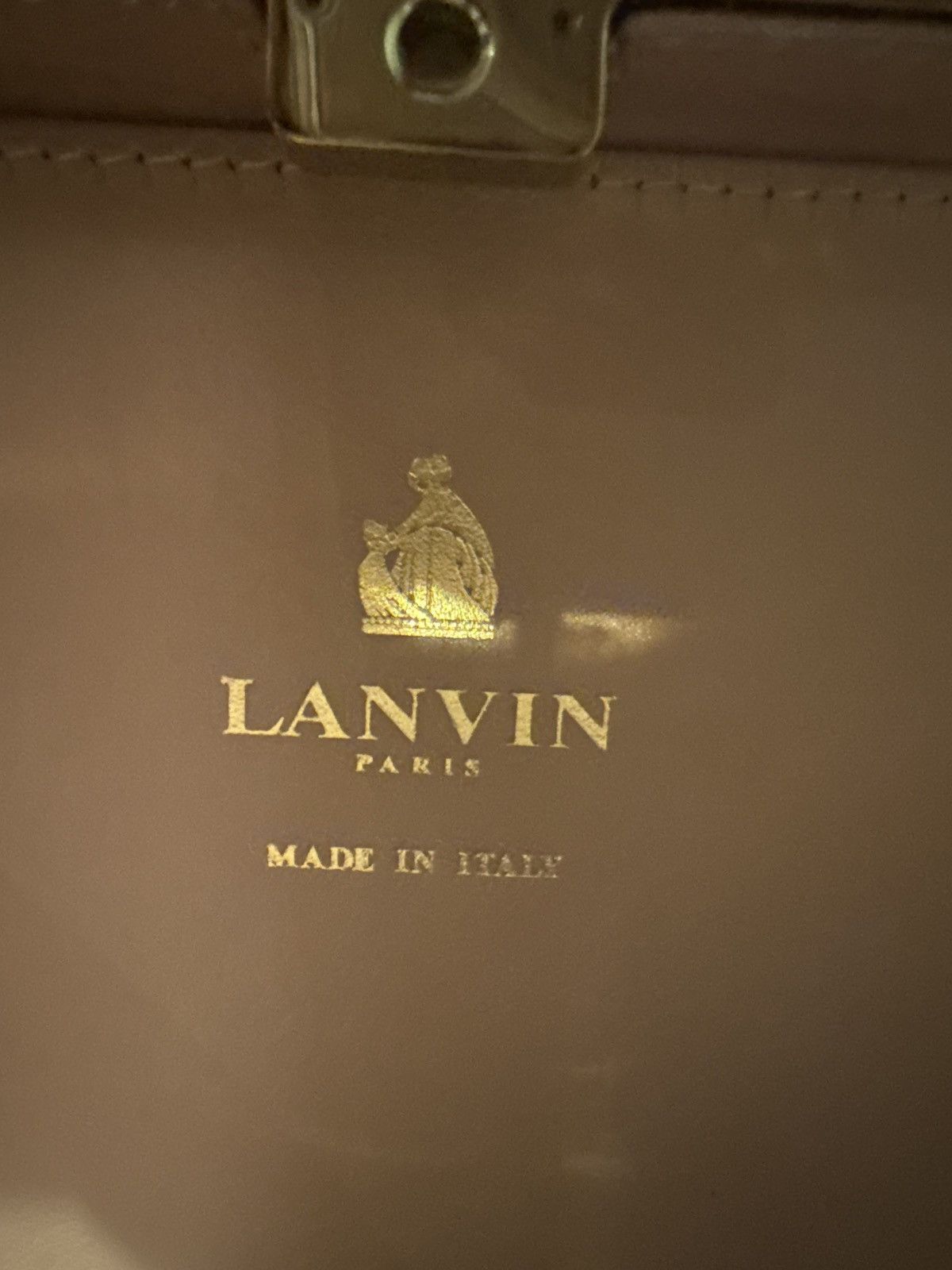 Lanvin Lanvin Love Clutch 2019 LW-BGCEM6-RESA-P16 Size ONE SIZE - 6 Thumbnail