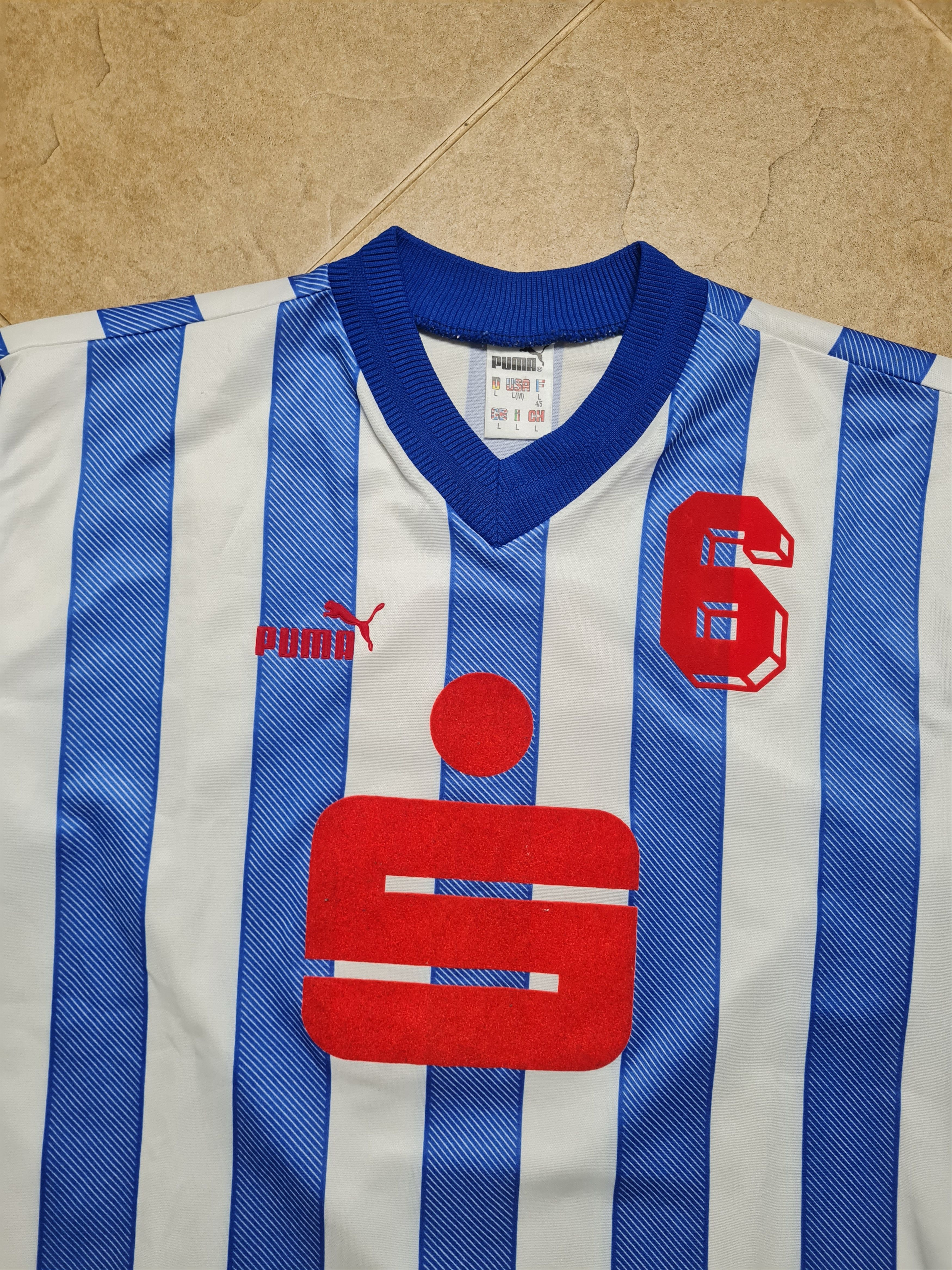 Puma Vintage Football Jersey Puma1980-1990x Soocer T-Shirts Size US L / EU 52-54 / 3 - 16 Thumbnail