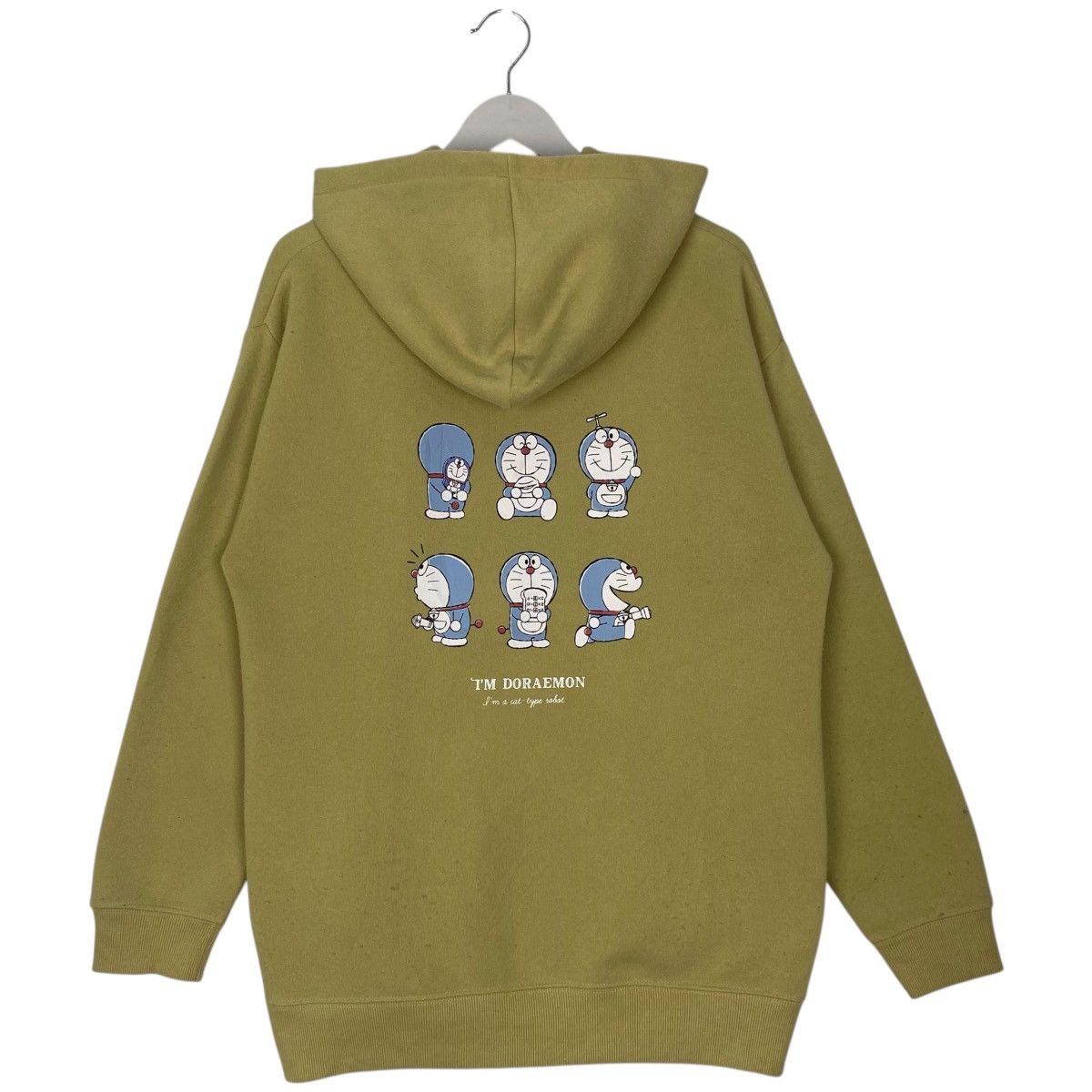 Vintage Vintage Doraemon Hoodie Sweater Yellow Embroidery Logo SizeL Size US L / EU 52-54 / 3 - 1 Thumbnail