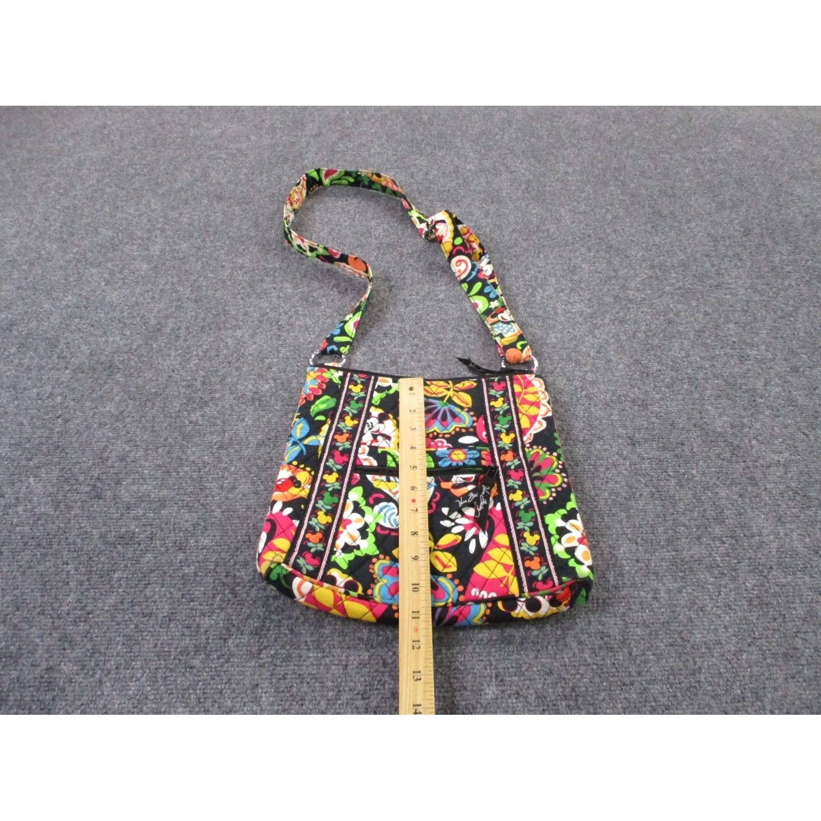 Vera Bradley Vera Bradley Women Bag Shoulder Multicolor Floral Mickey Minnie Disney Strap Casual Medium Womens Size ONE SIZE - 3 Thumbnail