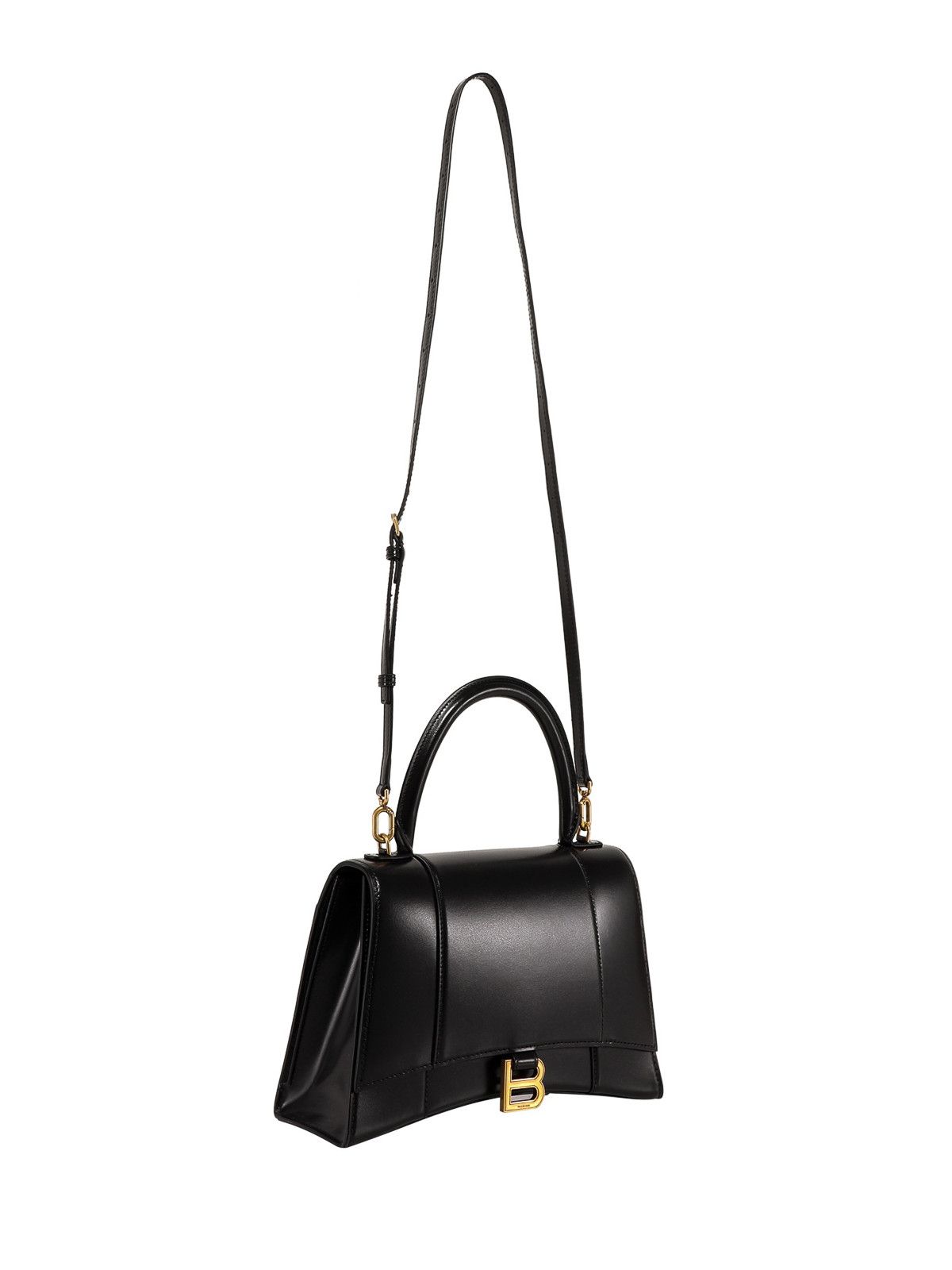 Balenciaga o1bcso1str0226 Size: OS / Hourglass Handbag in Black Size ONE SIZE - 2 Thumbnail
