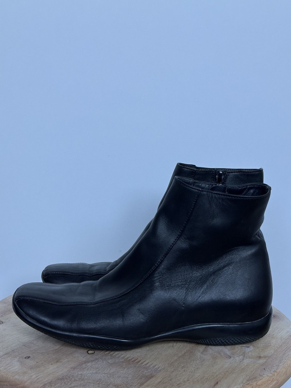 Prada Prada leather ankle boots vintage Size US 6.5 / IT 36.5 - 2 Thumbnail