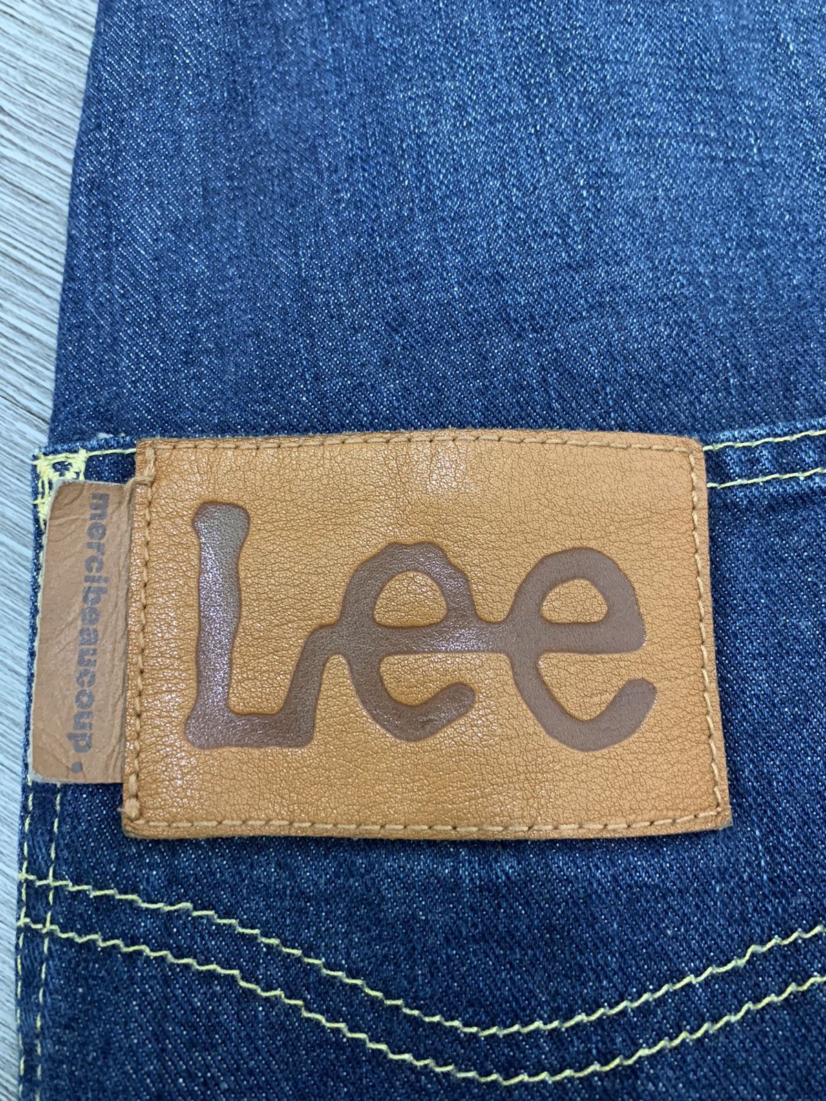 Issey Miyake Rare Japanese Brand Mercibeaucoup X Lee Denim Pants 2000s Size US 32 / EU 48 - 3 Thumbnail