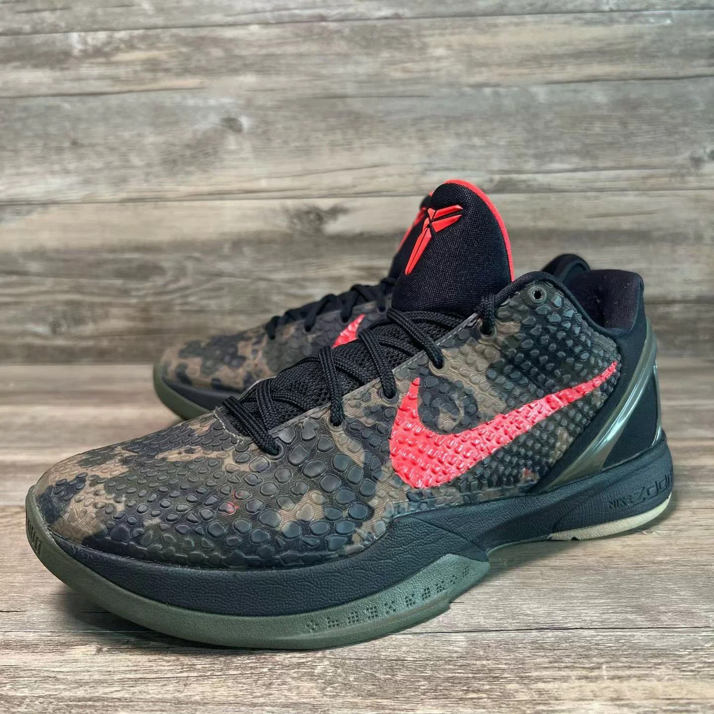 Nike Nike ZK6 Black Red Camo 43 EUR Size US 10 / EU 43 - 1 Thumbnail