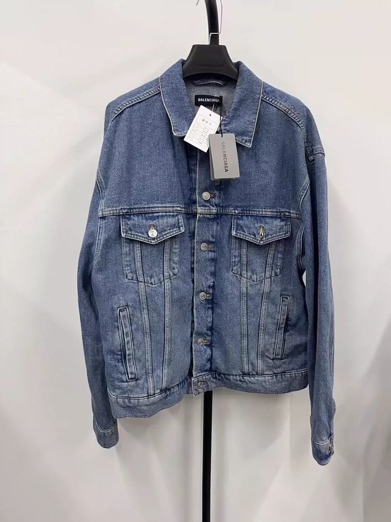 Balenciaga Washed denim jacket