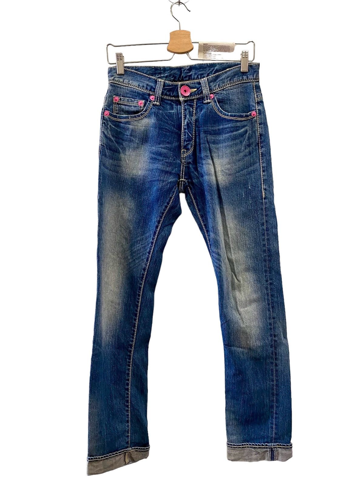 Designer × Japanese Brand × Vintage Co and Lu denim jeans pants Size US 30 / EU 46 - 4 Thumbnail