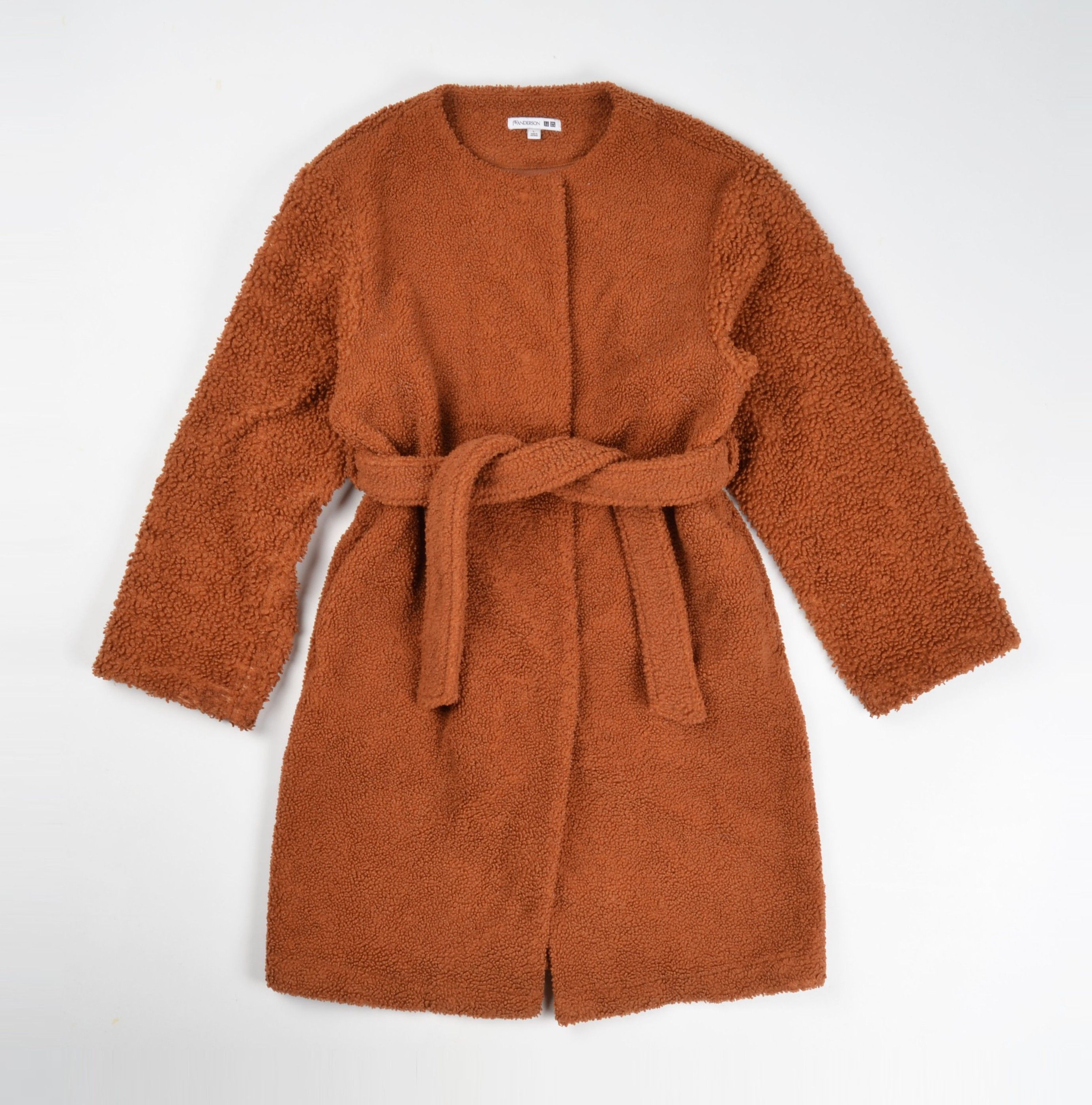 JW Anderson × Uniqlo Uniqlo X JW Anderson Sherpa Teddy Belted Coat Size L / US 10 / IT 46 - 4 Thumbnail