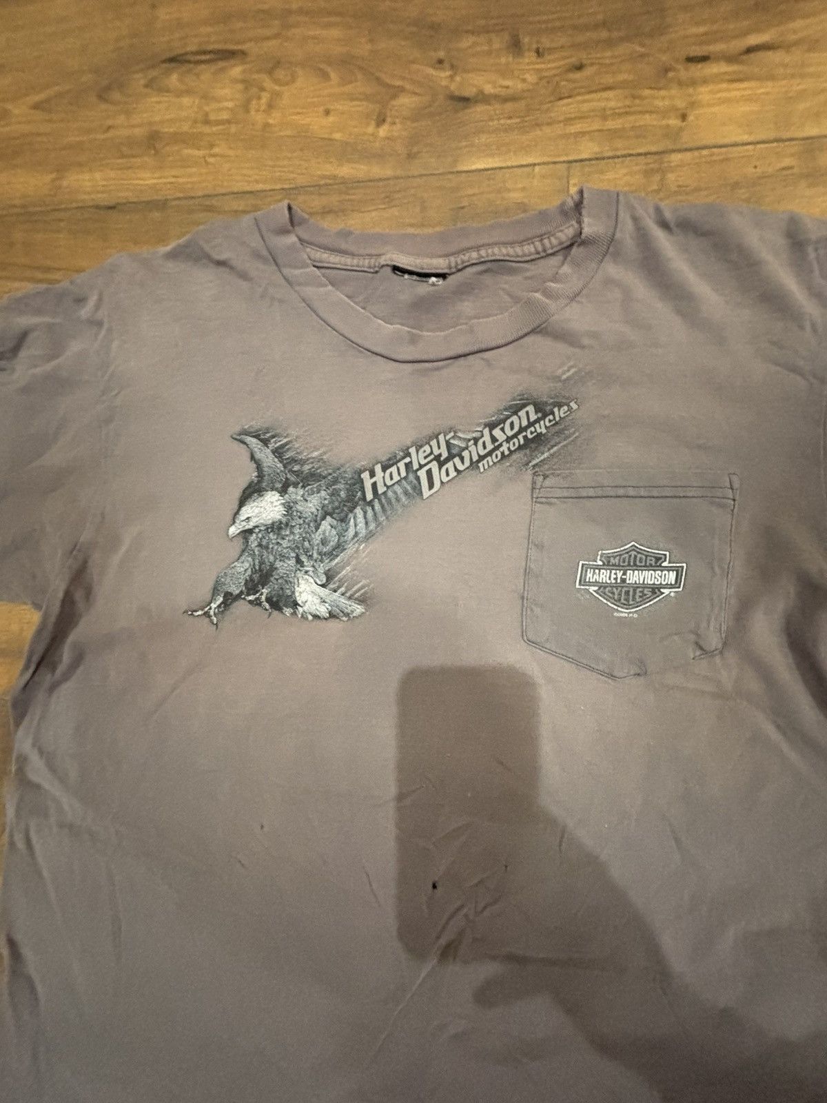 Harley Davidson VTG Harley Davidson Tee Size US XL / EU 56 / 4 - 3 Thumbnail
