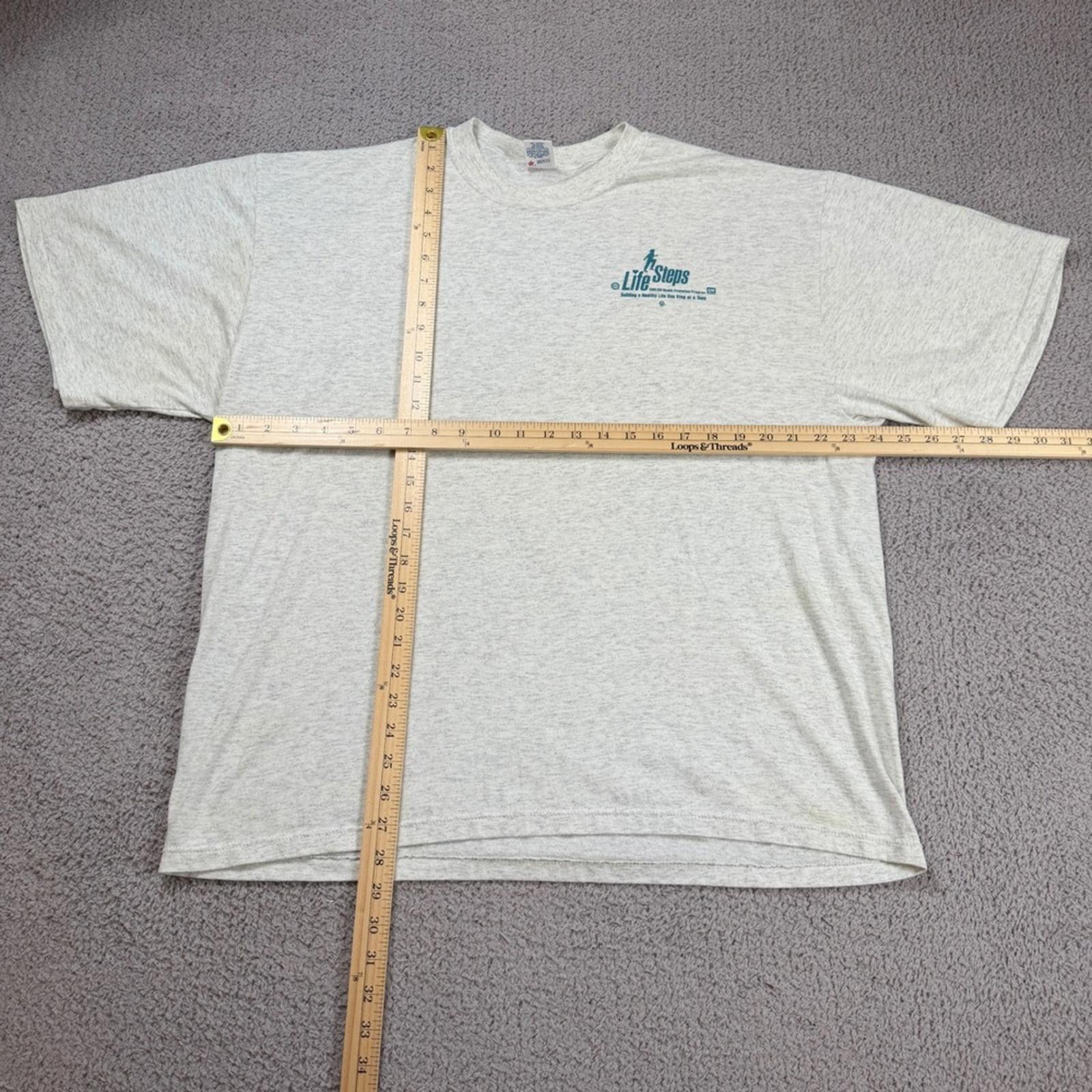 Other Vintage 90s GM LifeSteps UAW Health Promotion T Shirt XXL Size US XXL / EU 58 / 5 - 4 Thumbnail
