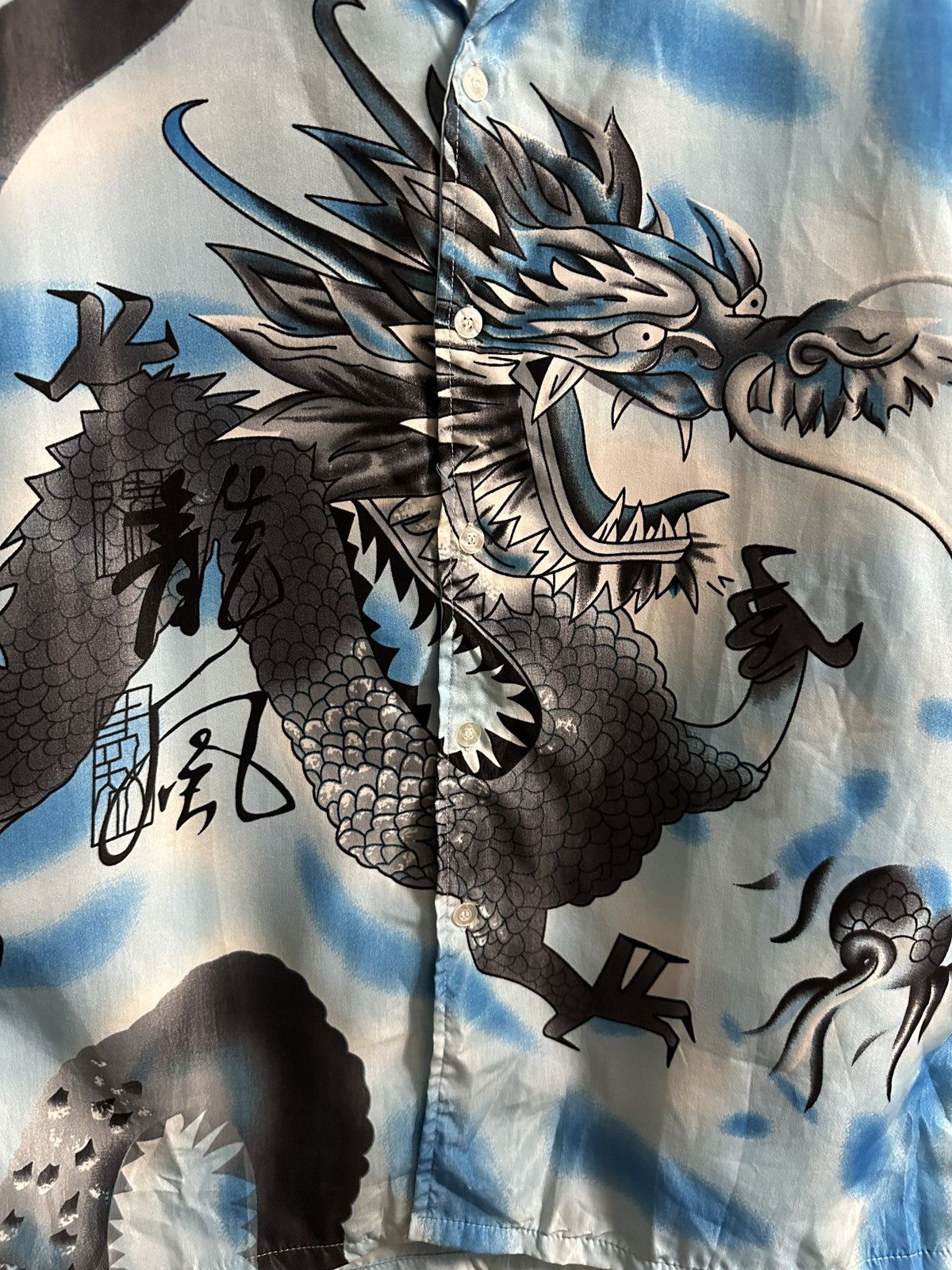 Other Rare Vintage Shirt Dragons Japan Y2k Style Size M Size US M / EU 48-50 / 2 - 2 Thumbnail