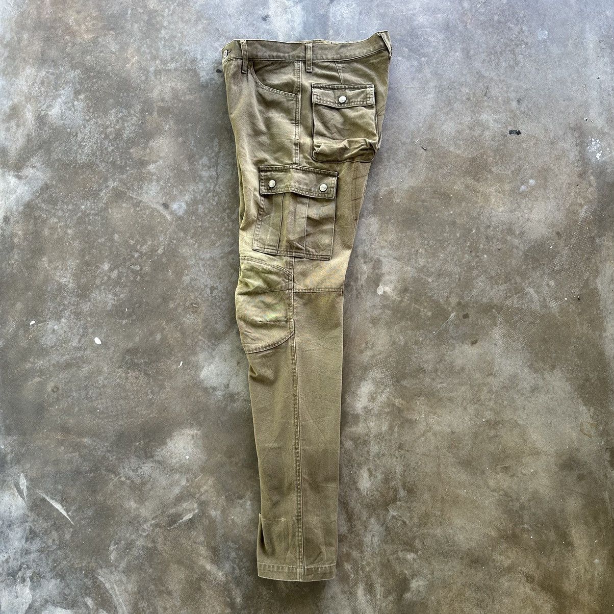 Avirex 🔥W27x33 Avirex USA Distressed Tactical Cargo Pant Size US 27 - 15 Thumbnail