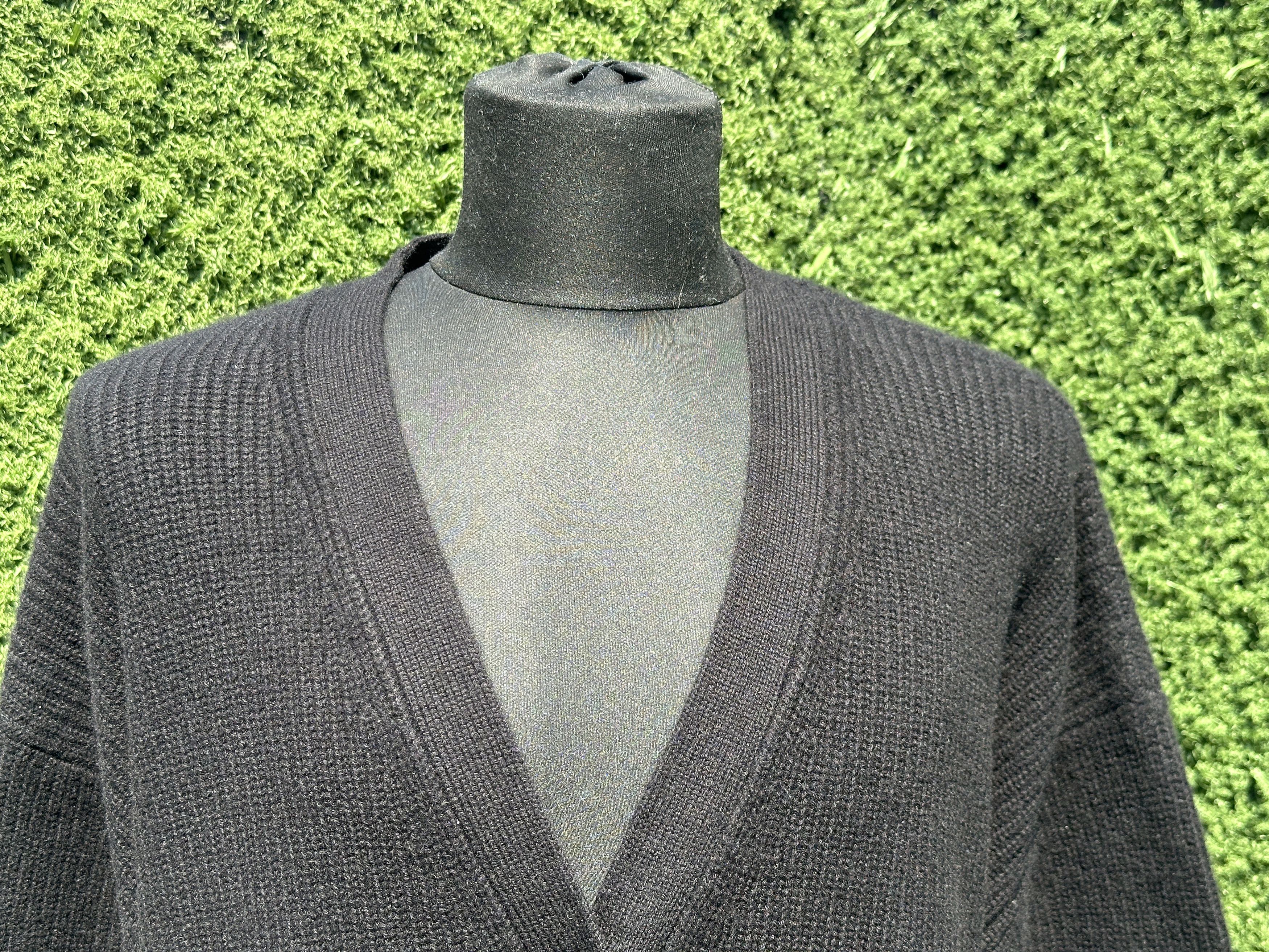 Other Jenni Kayne Knit Cocoon Cardigan 100% Cashmere Black Size L Size L / US 10 / IT 46 - 2 Thumbnail