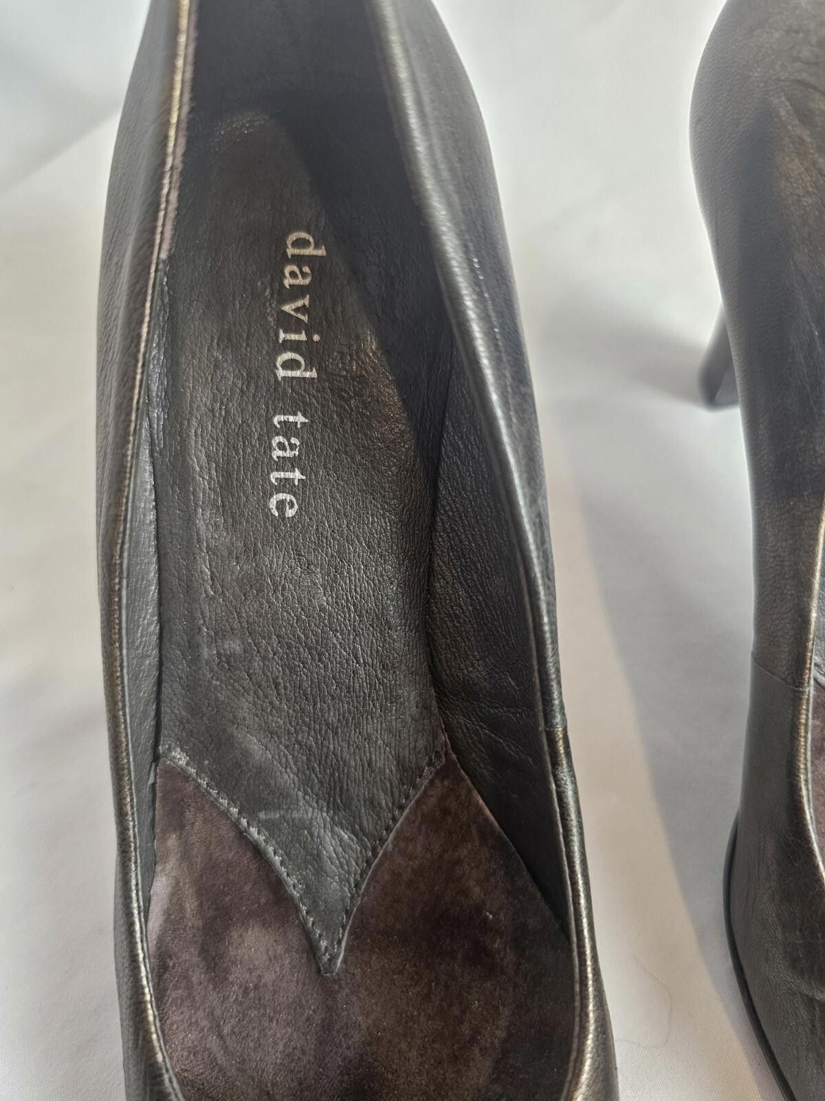Other David Tate Heels Metallic Brown Womens Size 6 Shoes Size US 6 / IT 36 - 4 Thumbnail