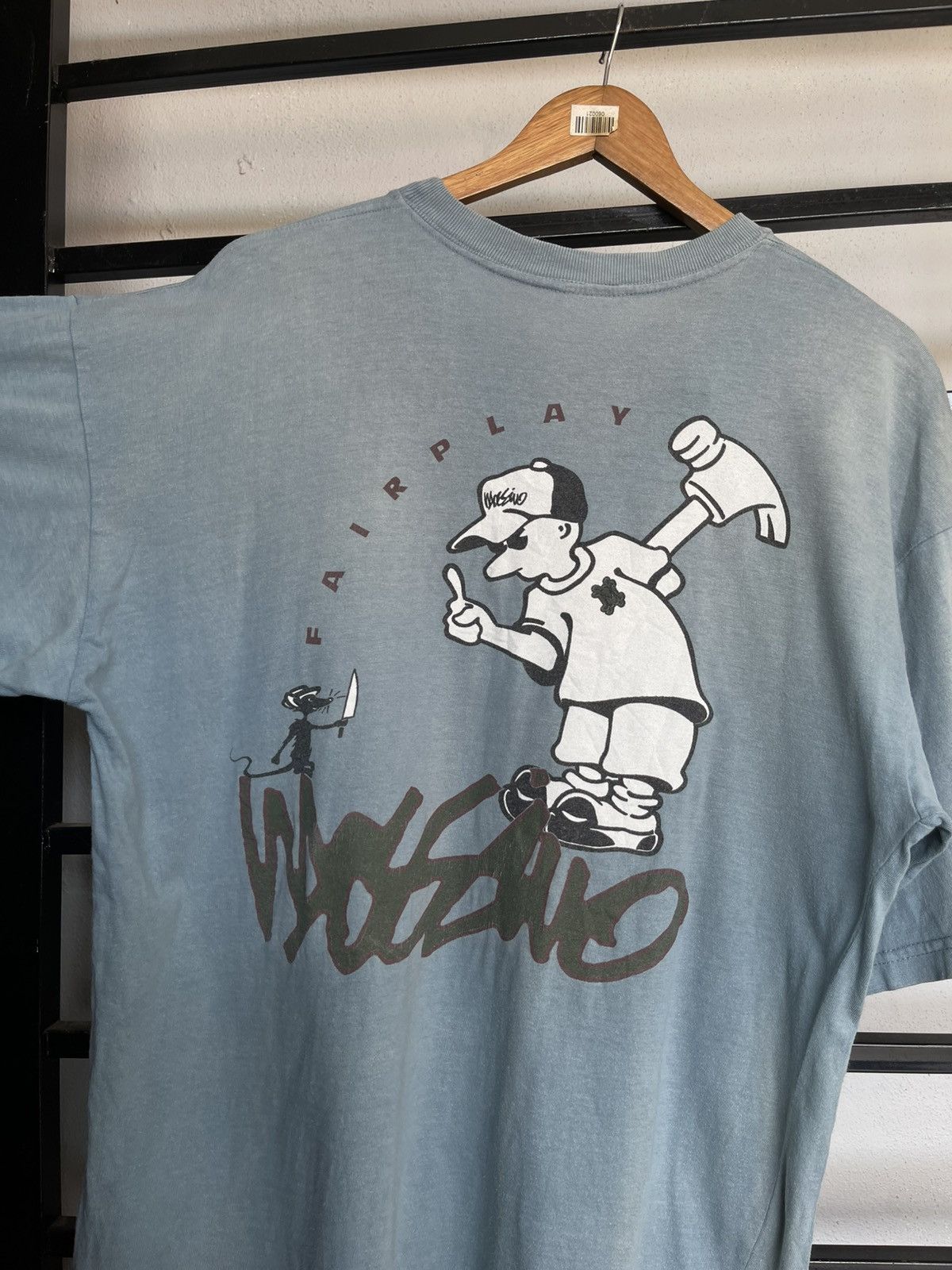 Mossimo Vintage Mossimo Hip Hop Design Size US XL / EU 56 / 4 - 2 Thumbnail