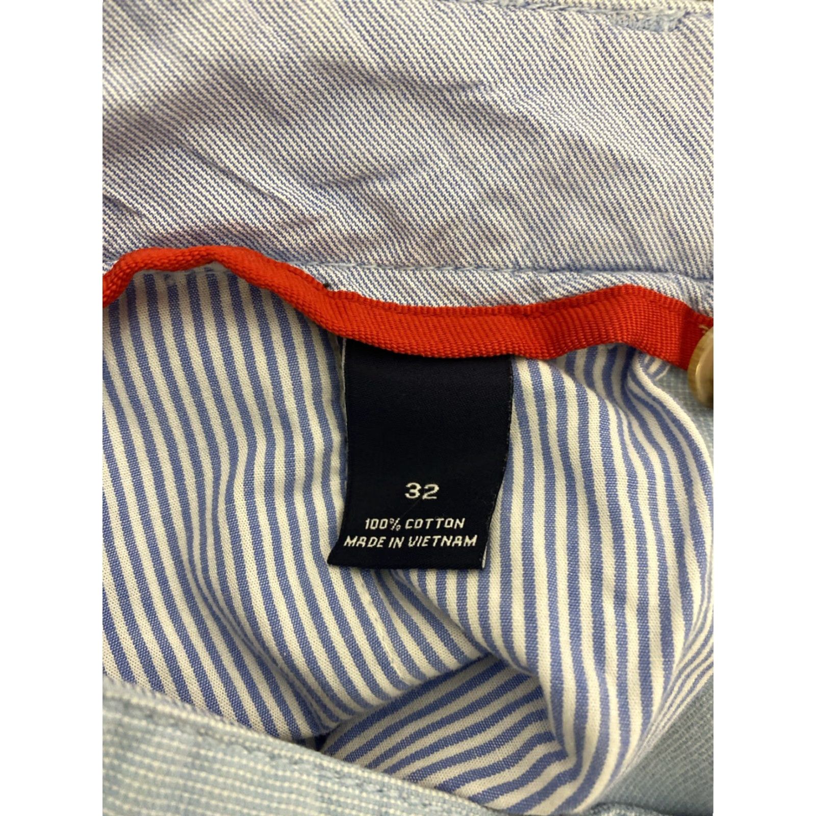 Cremieux Daniel Cremieux Chino Shorts Men's Size 33 Blue Flat Front Casual Travel Workwear Size US 33 - 8 Thumbnail