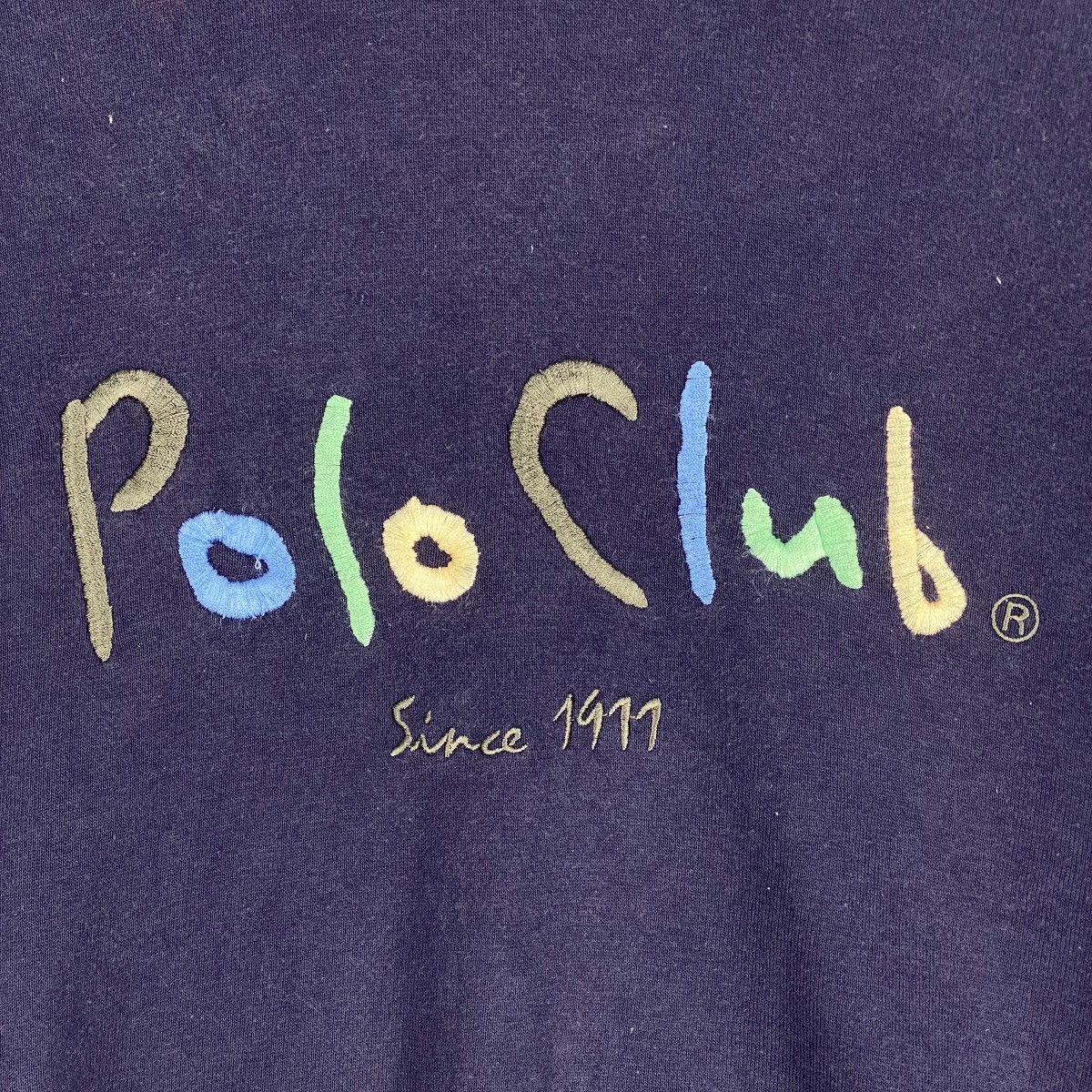 Beverly Hills Polo Club × Vintage Vintage Polo Club Embroidered Crewneck Sweatshirt Navy Blue Size US L / EU 52-54 / 3 - 7 Thumbnail