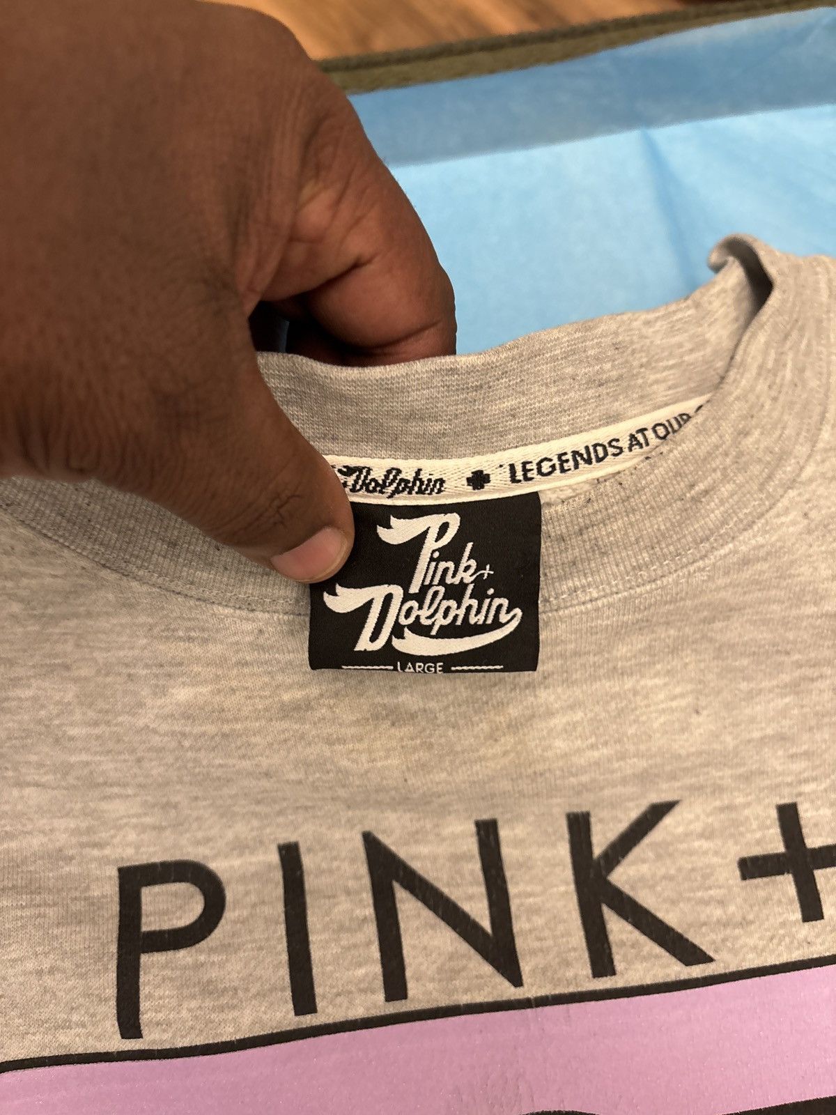 Pink Dolphin Pink Dolphin Size US L / EU 52-54 / 3 - 3 Thumbnail