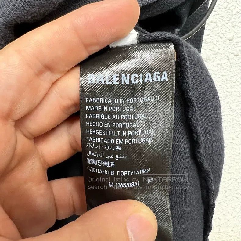 Balenciaga Balenciaga Hawaii Palm Tree Iron Tower Hand-Painted Letter Size US M / EU 48-50 / 2 - 5 Thumbnail
