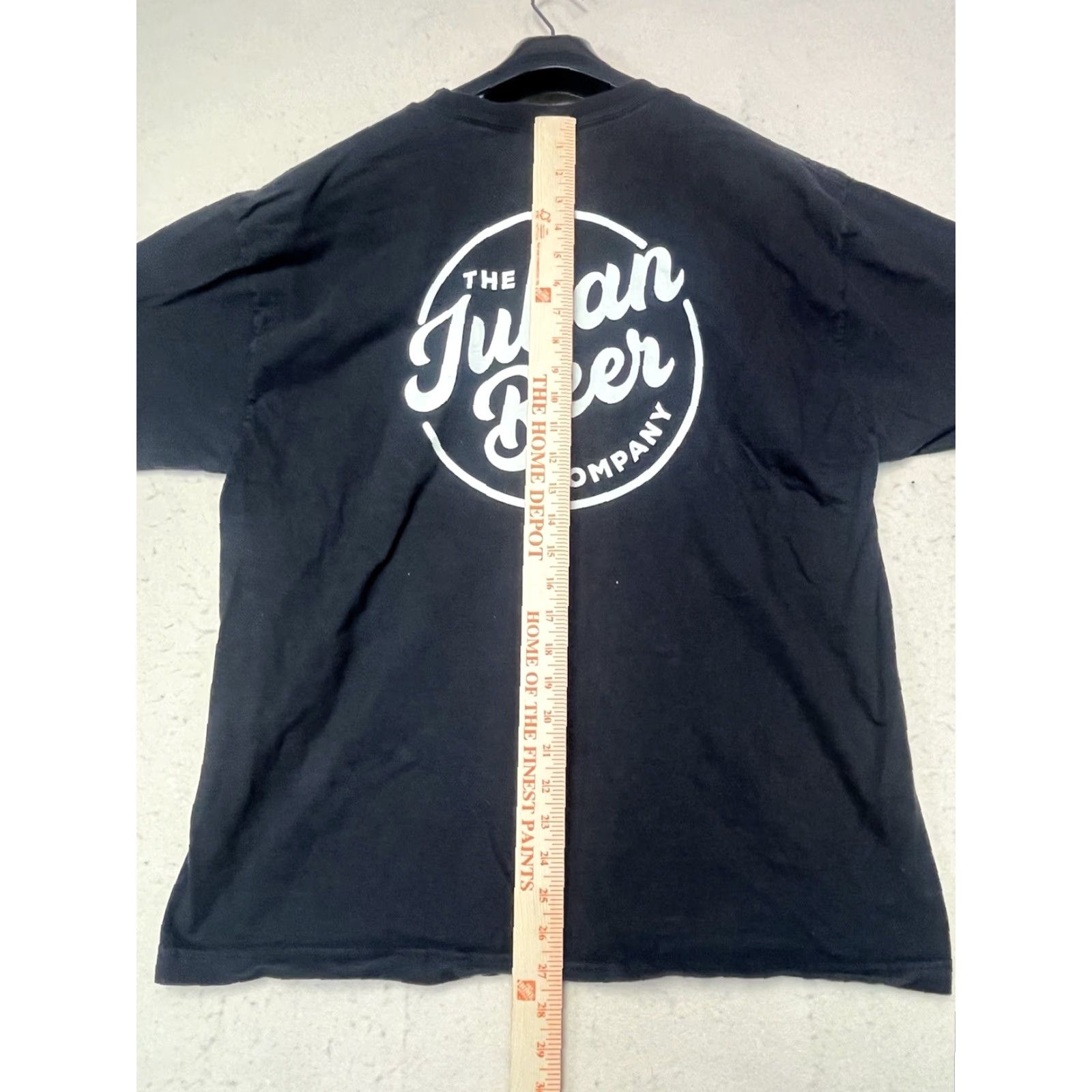 Hanes The Julian Beer CO Ca Graphic Breweries T Shirt XL Black Cotton Short Sleeve Men Hanes Beefy-T Size US XL / EU 56 / 4 - 4 Thumbnail