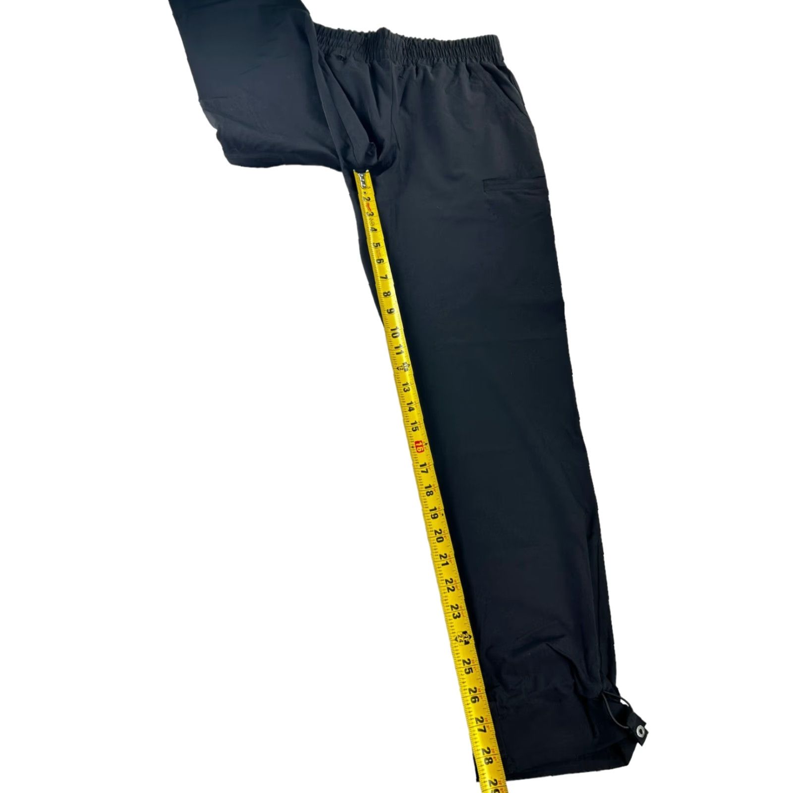 Vintage FIGS Women's Technical Collection Scrub Cargo Jogger Ankle Pants Black Small Size 28" / US 6 / IT 42 - 7 Thumbnail