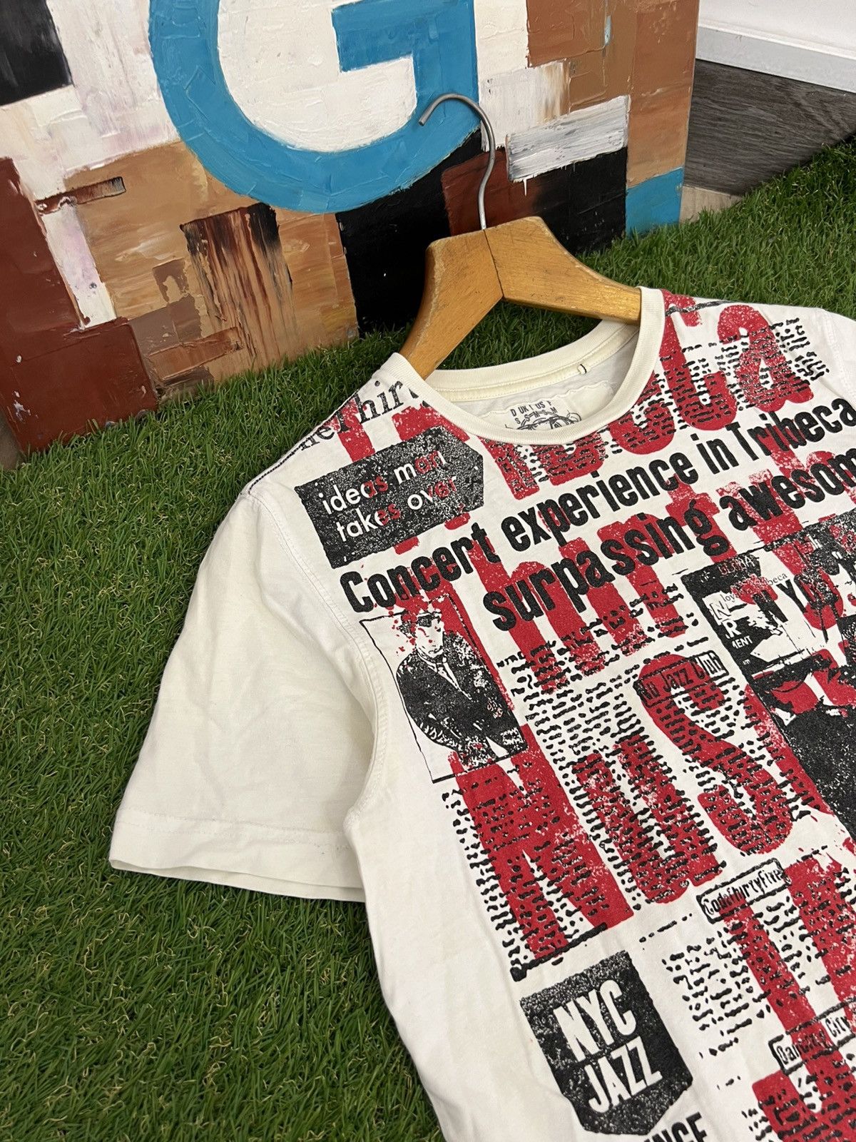 Allsaints Japan Bohemian Hysteric Glamour Style T Shirt Margiela Vibe Size US S / EU 44-46 / 1 - 2 Thumbnail