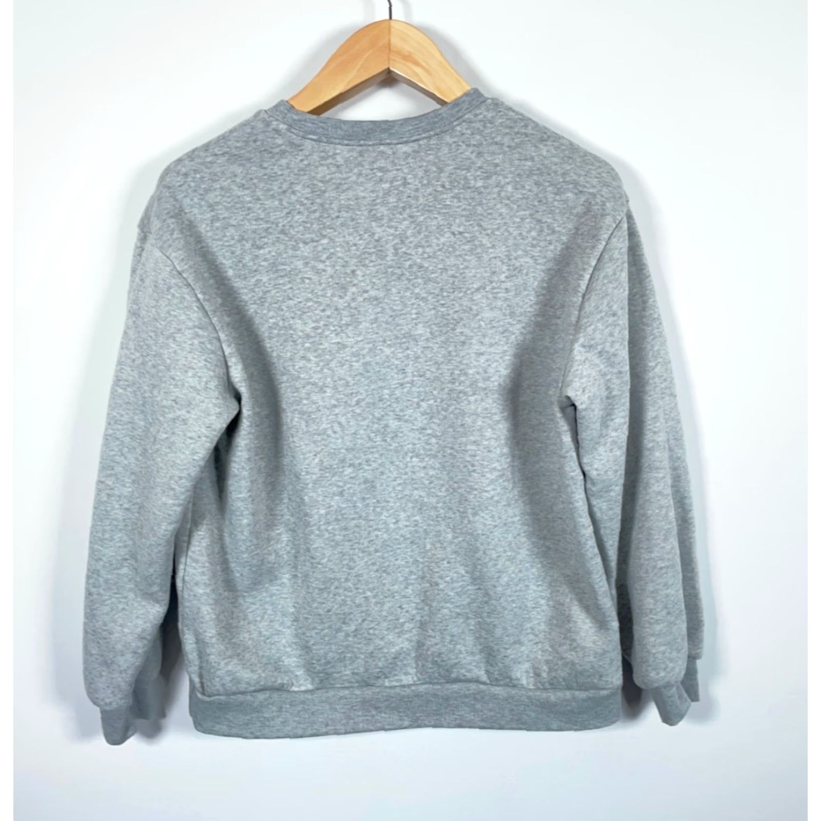 Vintage Sleepy Bear Tea Sweatshirt Adult Large Heather Gray Crewneck Past My Bedtime Mens Pullover Sweatshirt Regular Size US L / EU 52-54 / 3 - 2 Thumbnail