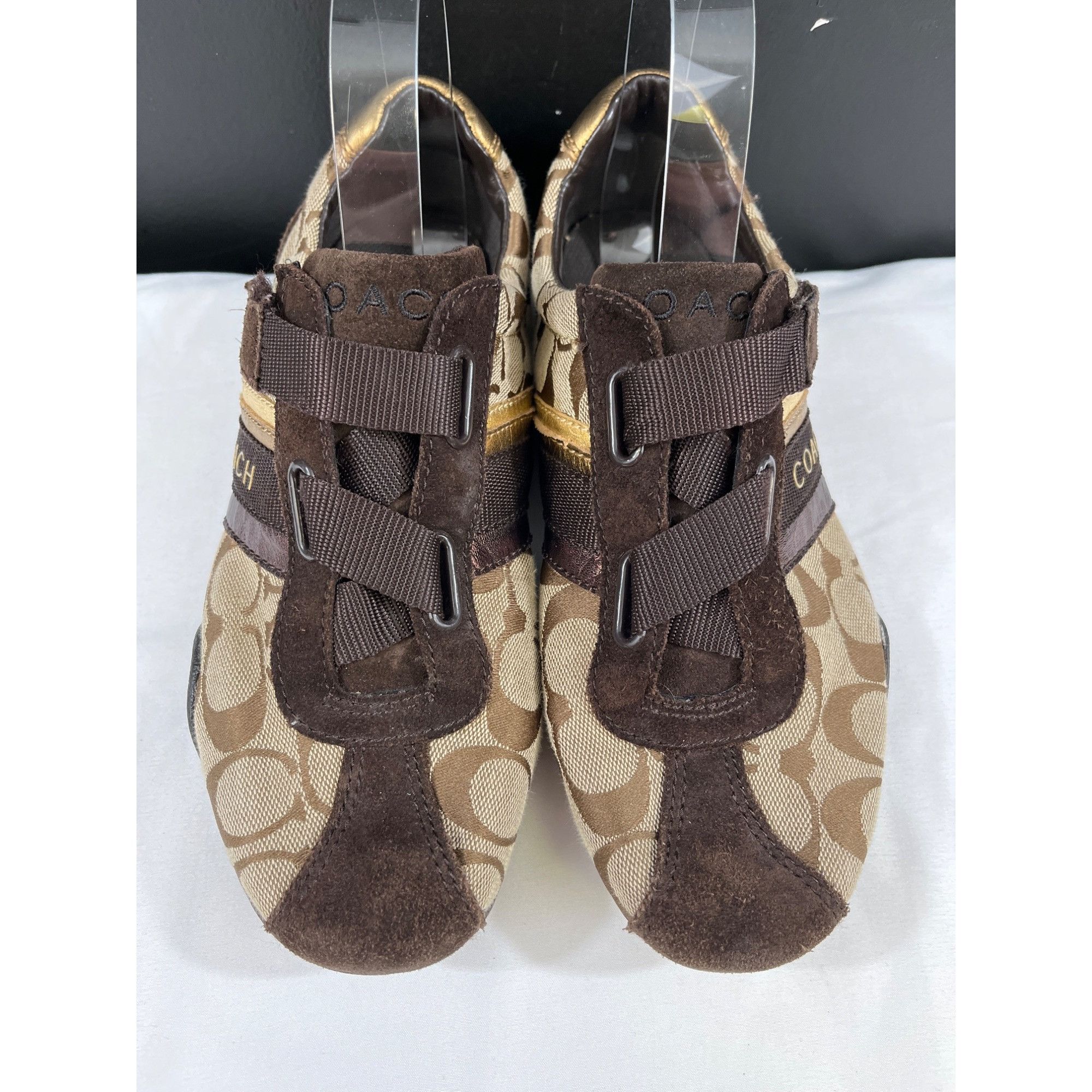 Coach Coach Jenney Women's Brown Casual Sneakers Size 8.5M SKU 610 Size US 8.5 / IT 38.5 - 1 Thumbnail