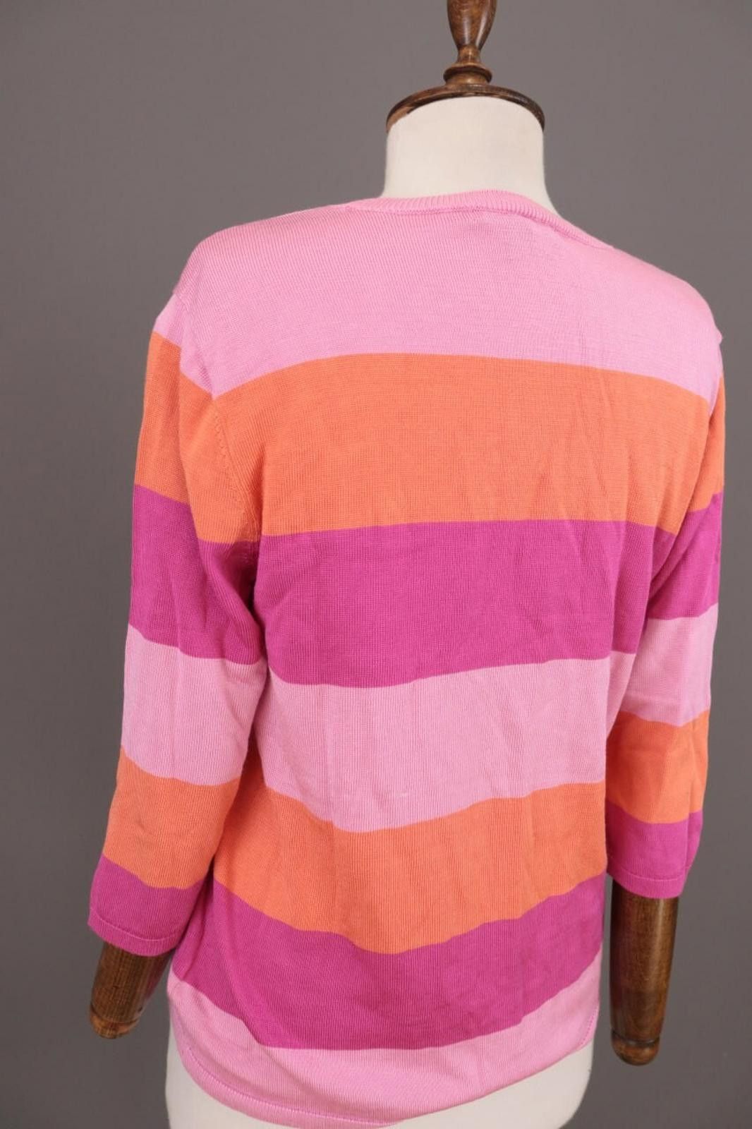 Lauren Ralph Lauren Lauren Ralph Lauren Multicolor Striped Jumper Sweater Size L Size L / US 10 / IT 46 - 11 Thumbnail