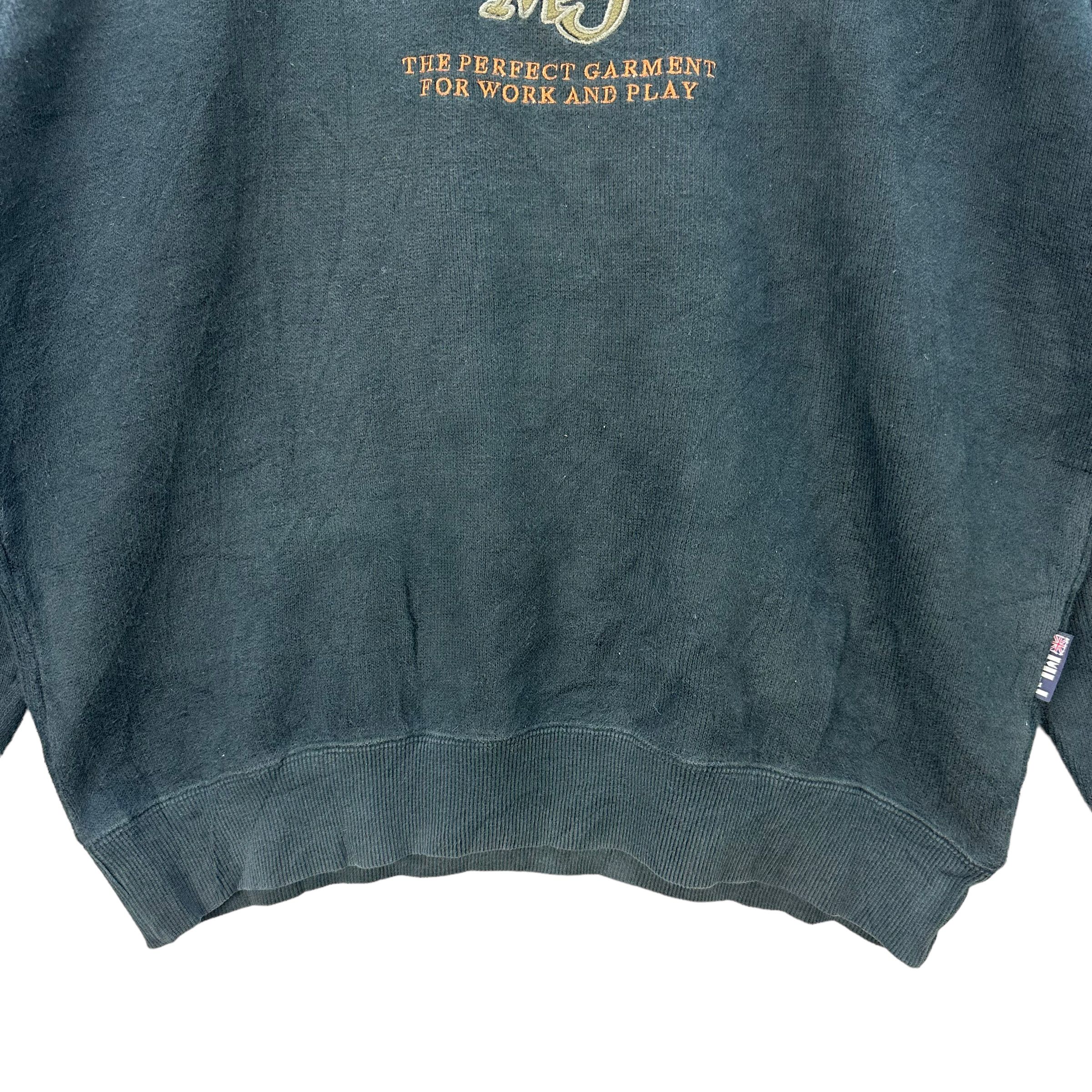 Michiko Koshino London MICHIKO KOSHINO EMBROIDERY BIG LOGO SWEATSHIRT #7941-191 Size US M / EU 48-50 / 2 - 3 Thumbnail