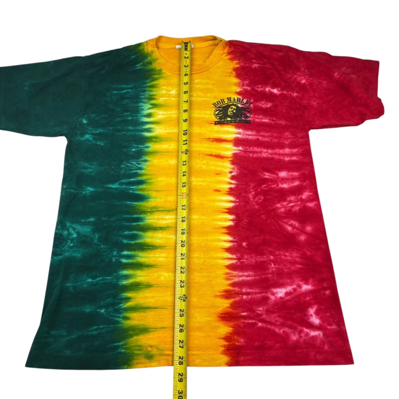 Other Bob Marley One Love One Heart T-Shirt Jamaica Tie Dye Red/Gr Size US M / EU 48-50 / 2 - 5 Thumbnail