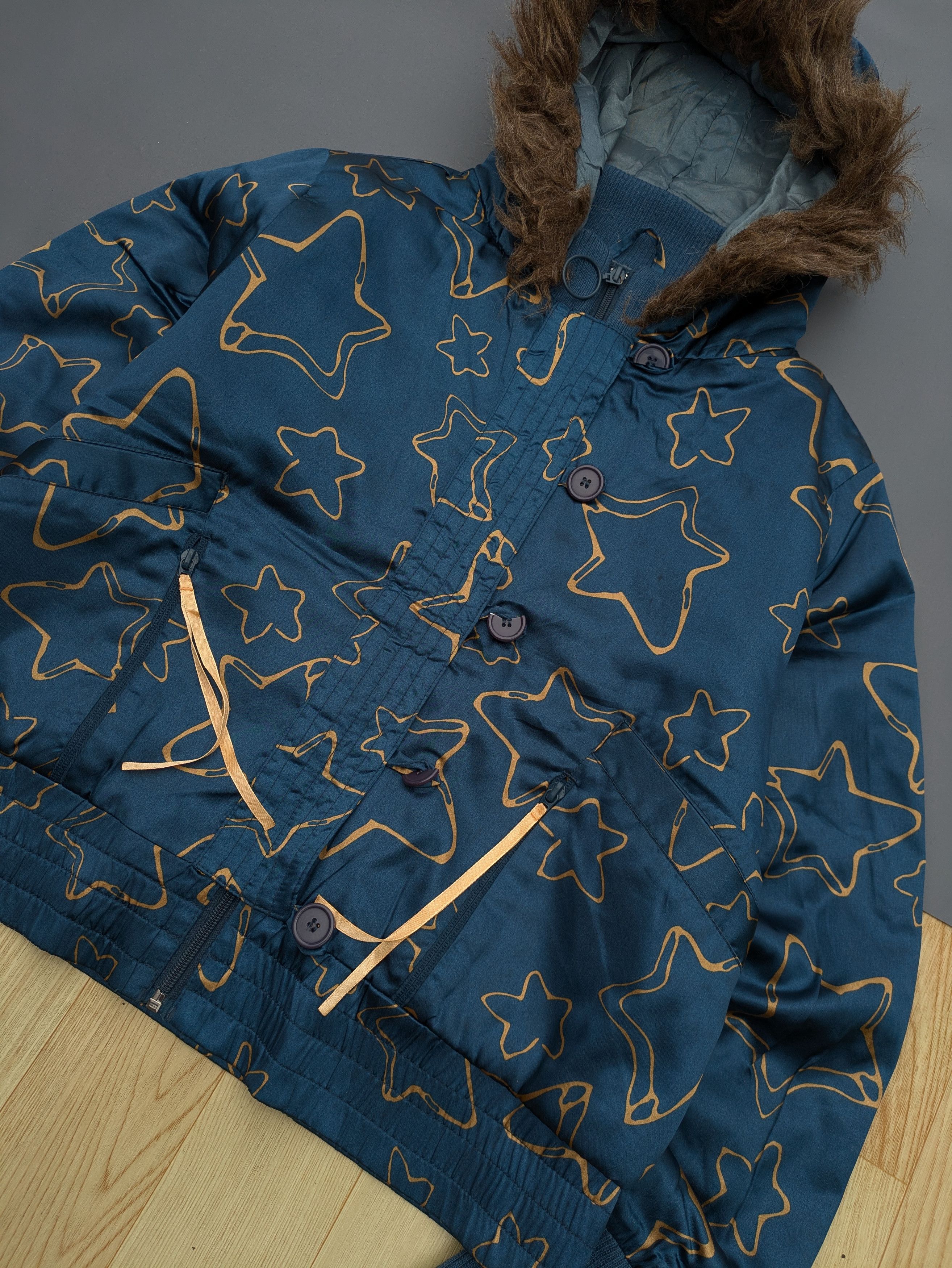 Stussy vintage stussy aop stars jacket Size US M / EU 48-50 / 2 - 4 Thumbnail