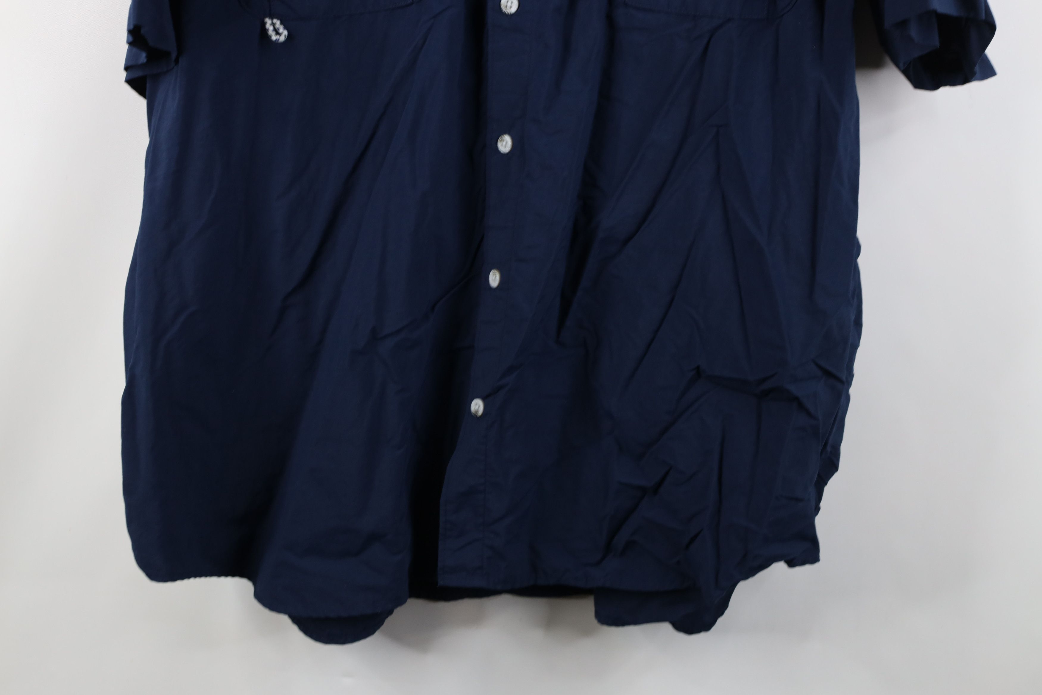 Columbia Columbia PFG Fishing Short Sleeve Collared Button Down Shirt Size US XXL / EU 58 / 5 - 3 Thumbnail