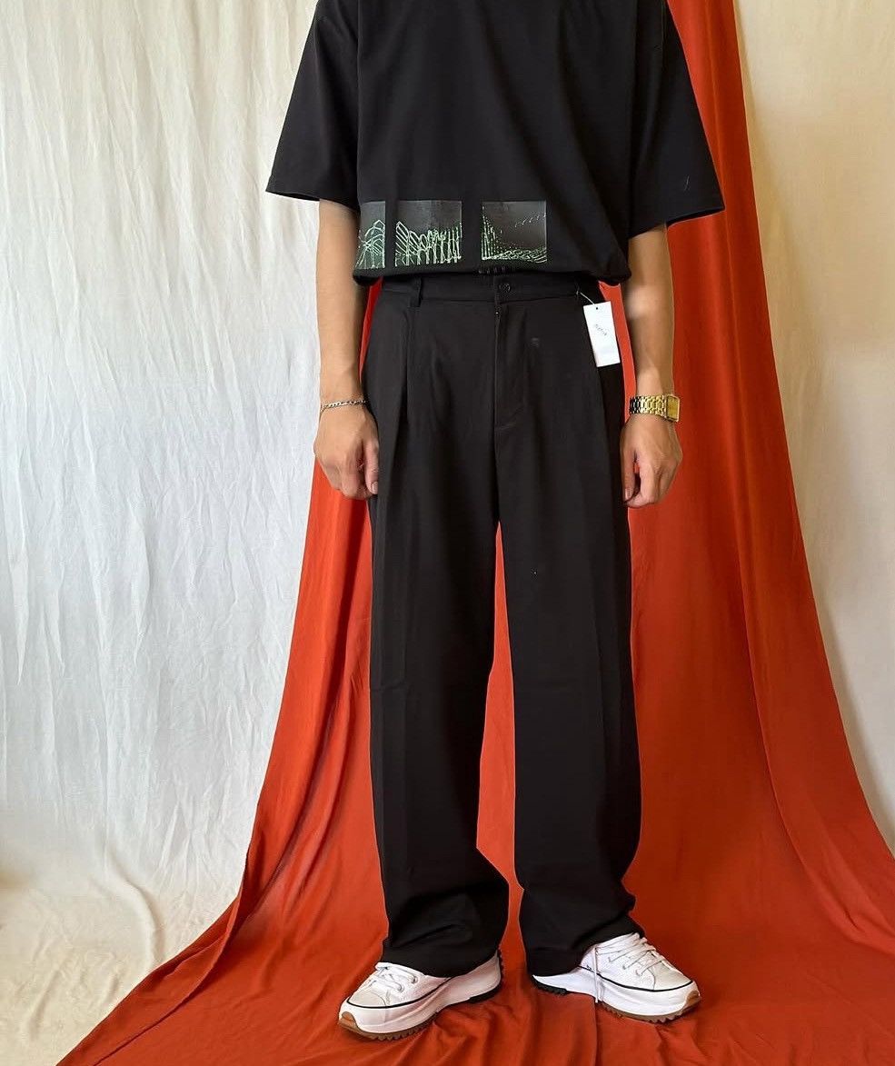 Japanese Brand Everick Straight Trouser Size US 29 - 4 Thumbnail