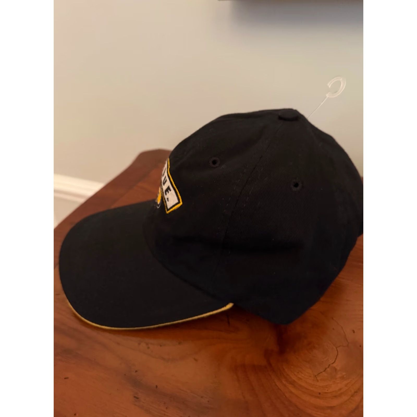 American Needle Purdue Boilermakers Cap Embroidered American Needle Black/Old Gold Baseball Cap Logo Adjustable Unisex Adults One Size Men Women Boys Girls Size ONE SIZE - 2 Thumbnail