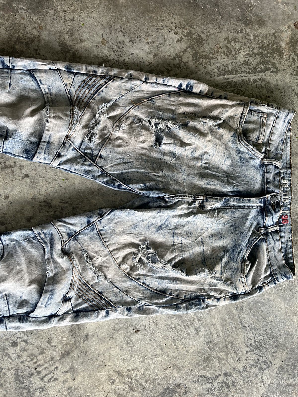 Hysteric Glamour × Japanese Brand × Vintage Distressed Hysteric Inspired Denim Size US 32 / EU 48 - 4 Thumbnail