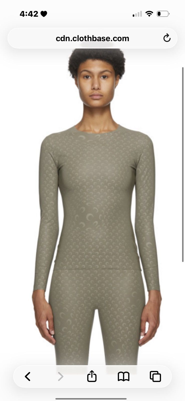 Marine Serre Marine Serre Green Reflective Top Size L / US 10 / IT 46 - 6 Thumbnail