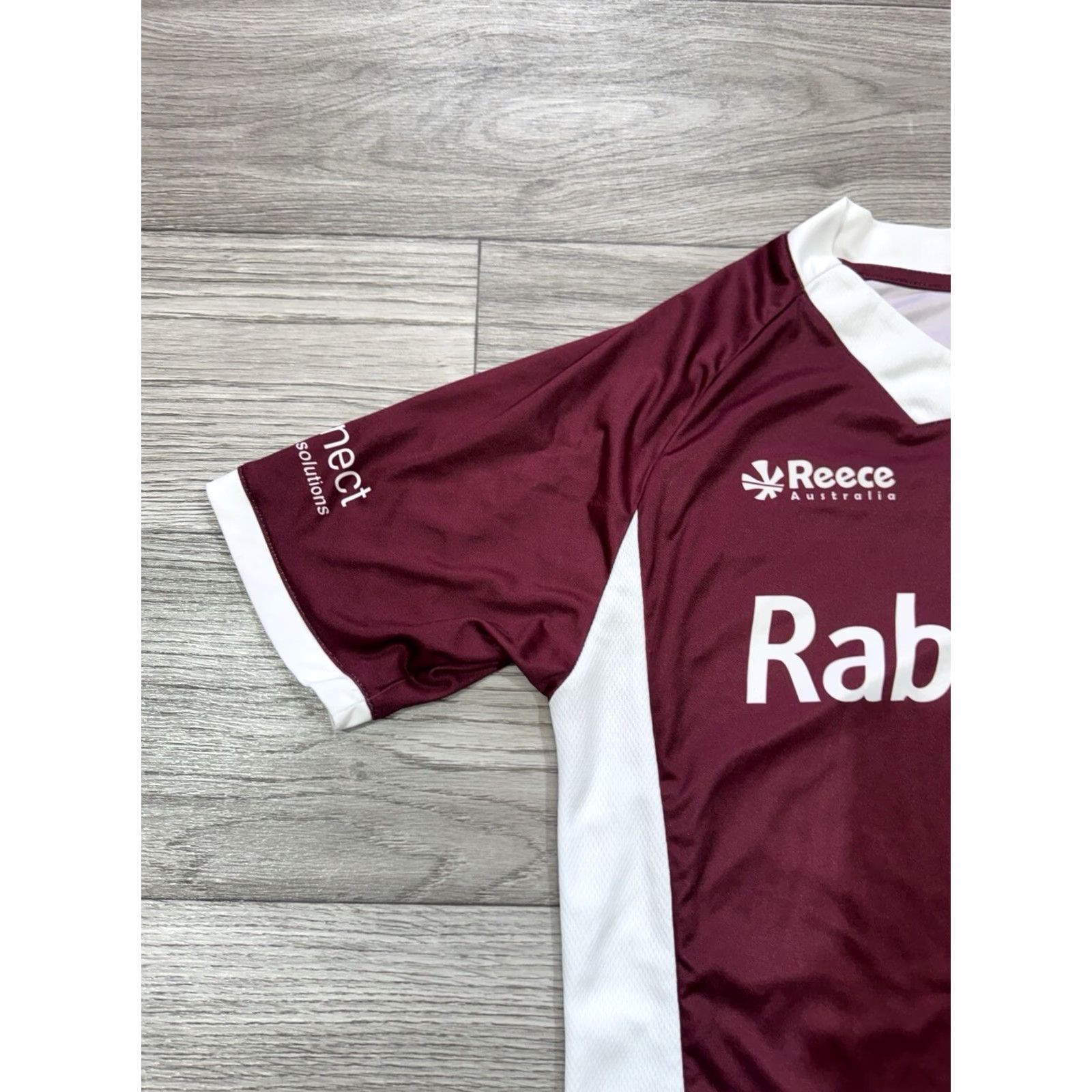 Vintage Reece Jersey T-Shirt M Burgundy Hockey Activewear Mens 2010s KMHC Waalwijk Home Shirt Bot Size US M / EU 48-50 / 2 - 2 Thumbnail