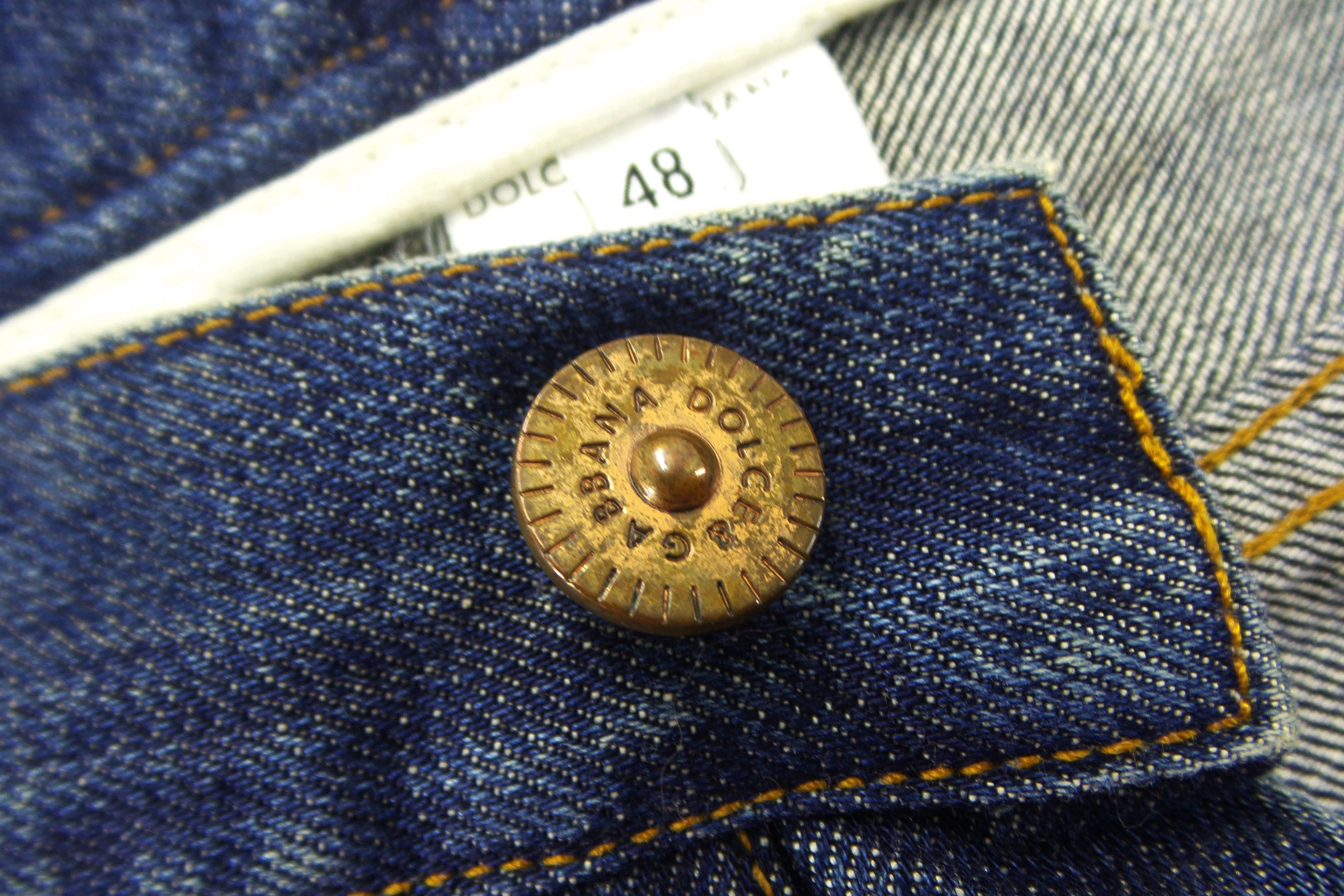 Dolce & Gabbana Dolce & Gabbana Button Fly Stonewashed Jeans W34xL38.5 Size US 34 / EU 50 - 3 Thumbnail