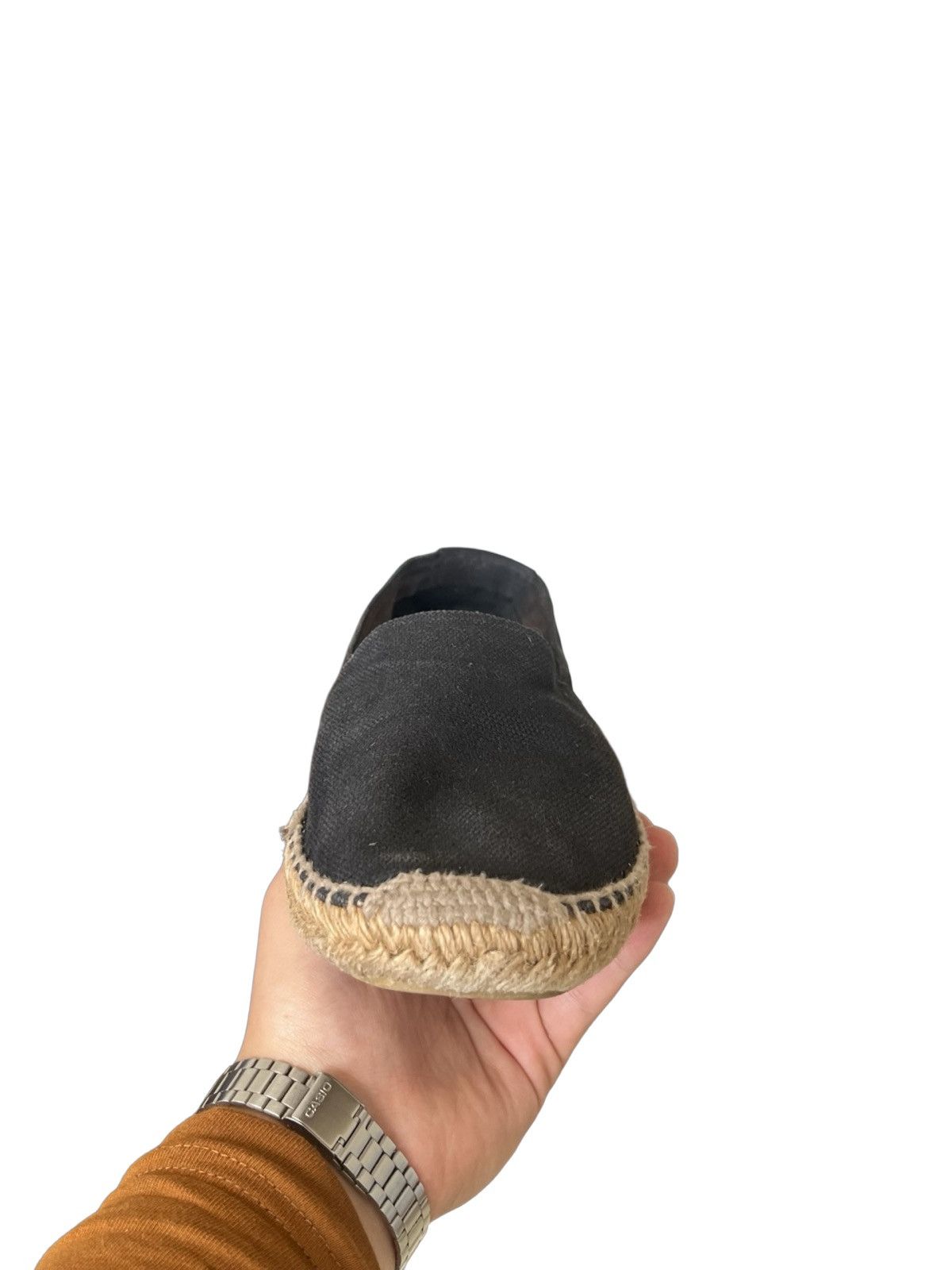 Saint Laurent Paris Saint Laurent Embroidered Espadrilles Canvas Shoes Size US 8 / EU 41 - 4 Thumbnail