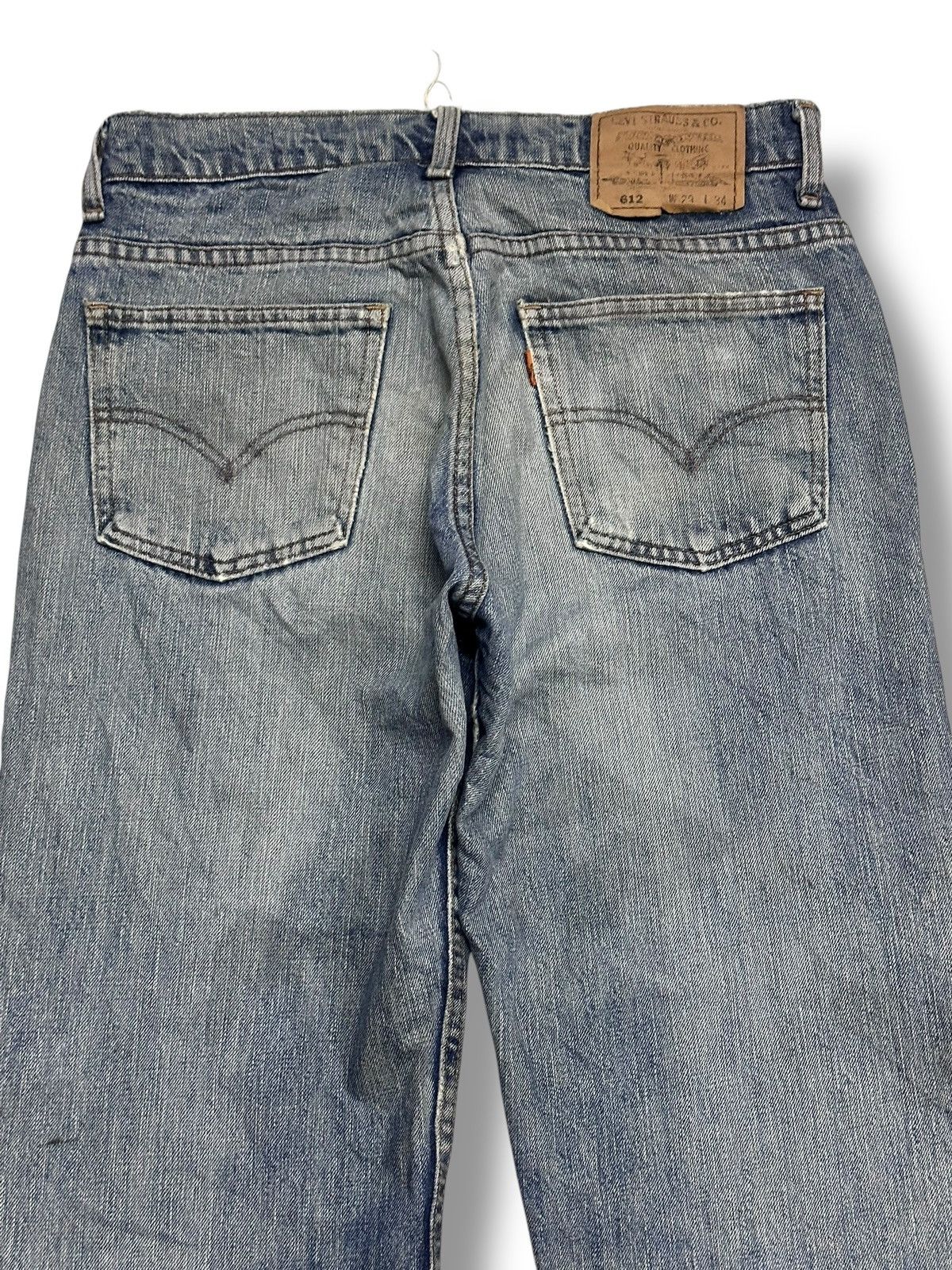 Levi's Levis 612 Vintage Orange TabDistressed Baggy & BlueWash Size US 30 / EU 46 - 5 Thumbnail