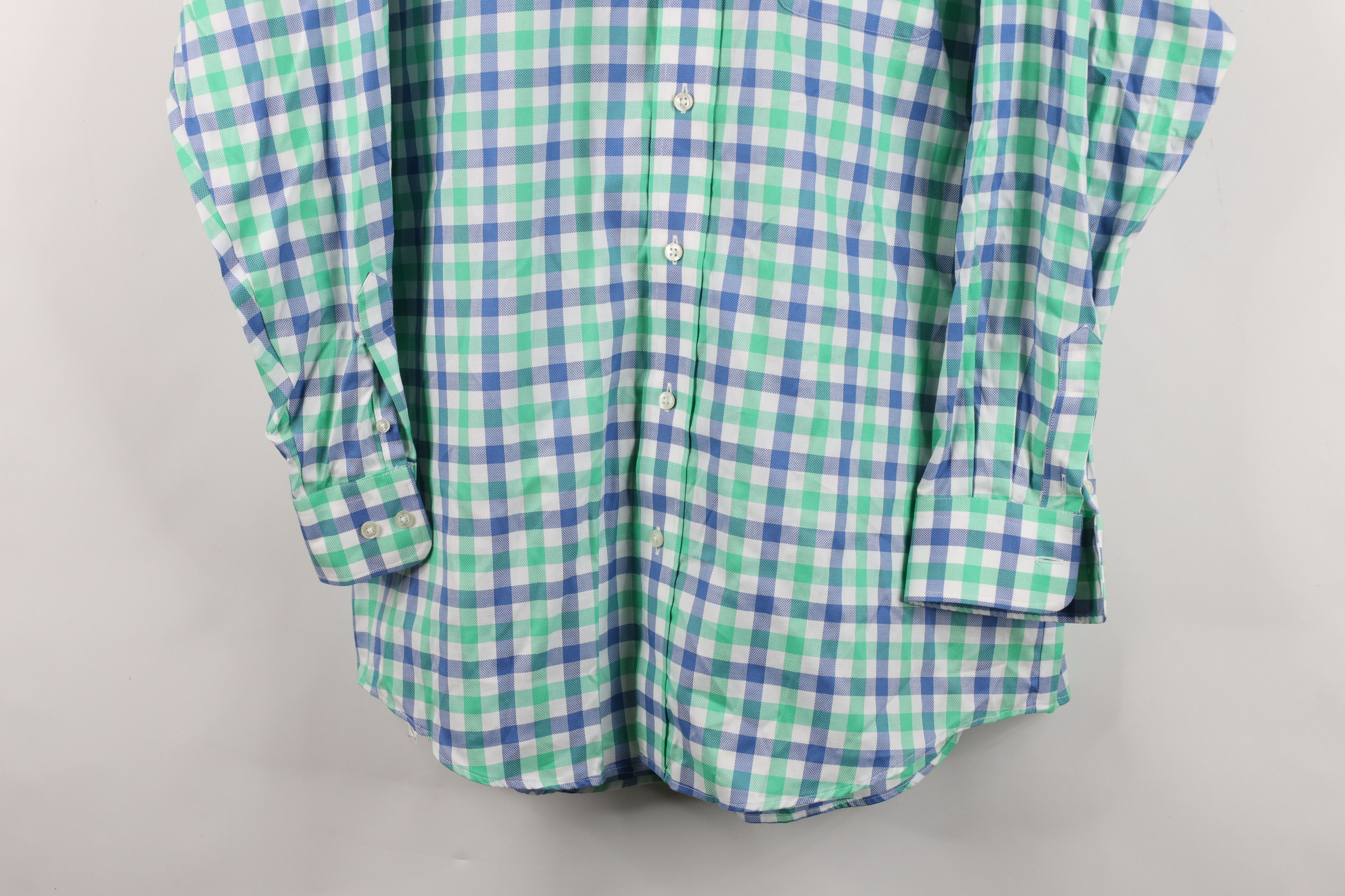 Allen Edmonds Allen Edmonds Free Single Needle Tailored Button Down Shirt Size US L / EU 52-54 / 3 - 3 Thumbnail