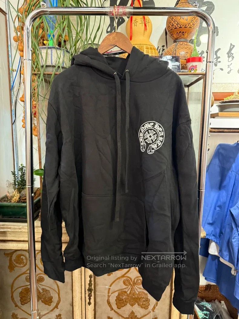 Chrome Hearts CHROME HEARTS Size XL Black hooded sweater Size US XL / EU 56 / 4 - 1 Thumbnail