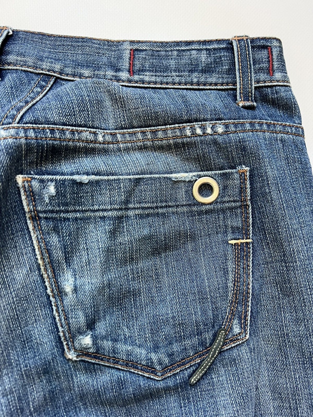 Marithe + Francois Girbaud Marithe Francois Girbaud Blue Denim Pants Jeans Size 28" / US 6 / IT 42 - 9 Thumbnail