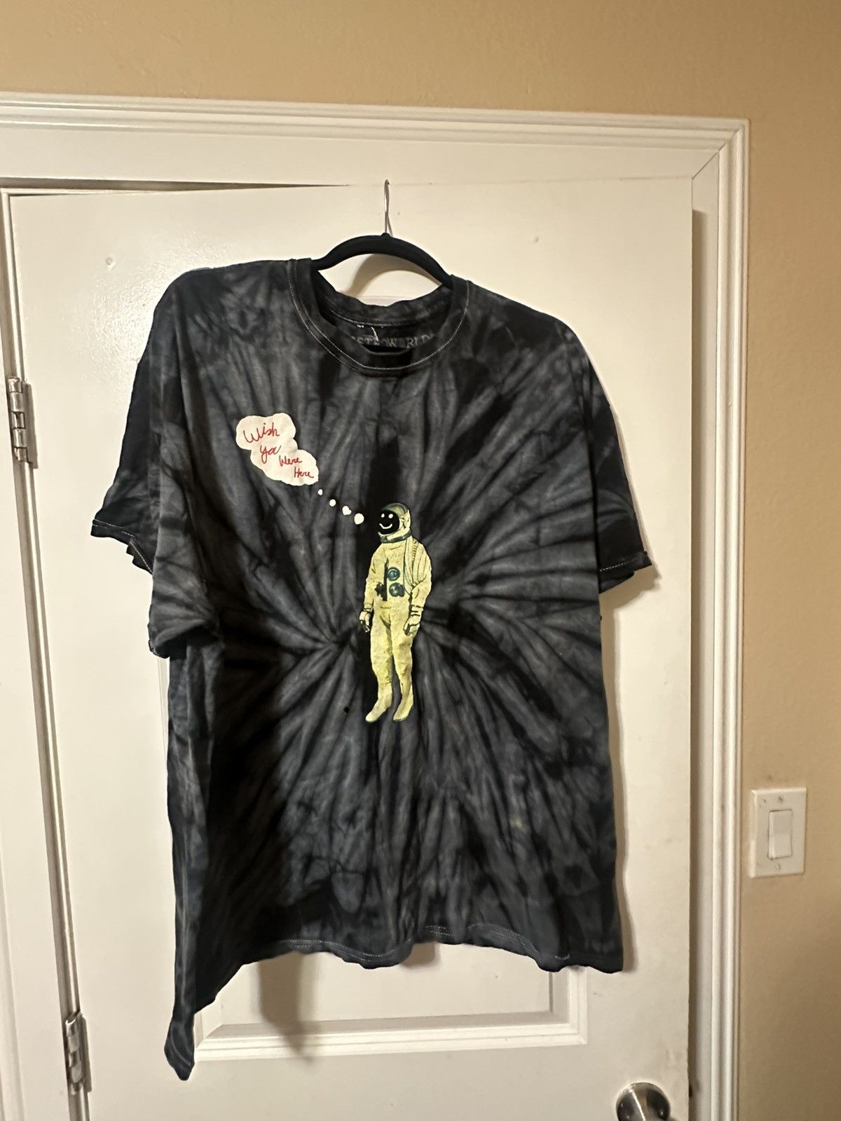 Travis Scott AstroWorld tour merch wish you were here tee shirt tie dye Size US XL / EU 56 / 4 - 1 Thumbnail