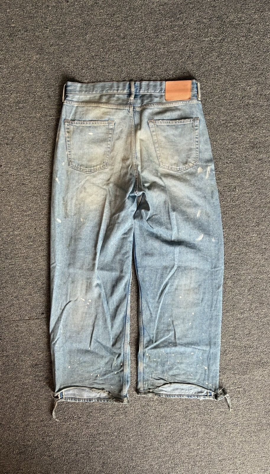 Acne Studios Acne Studios 1981m Paint Splatter Denim Size US 32 / EU 48 - 3 Thumbnail