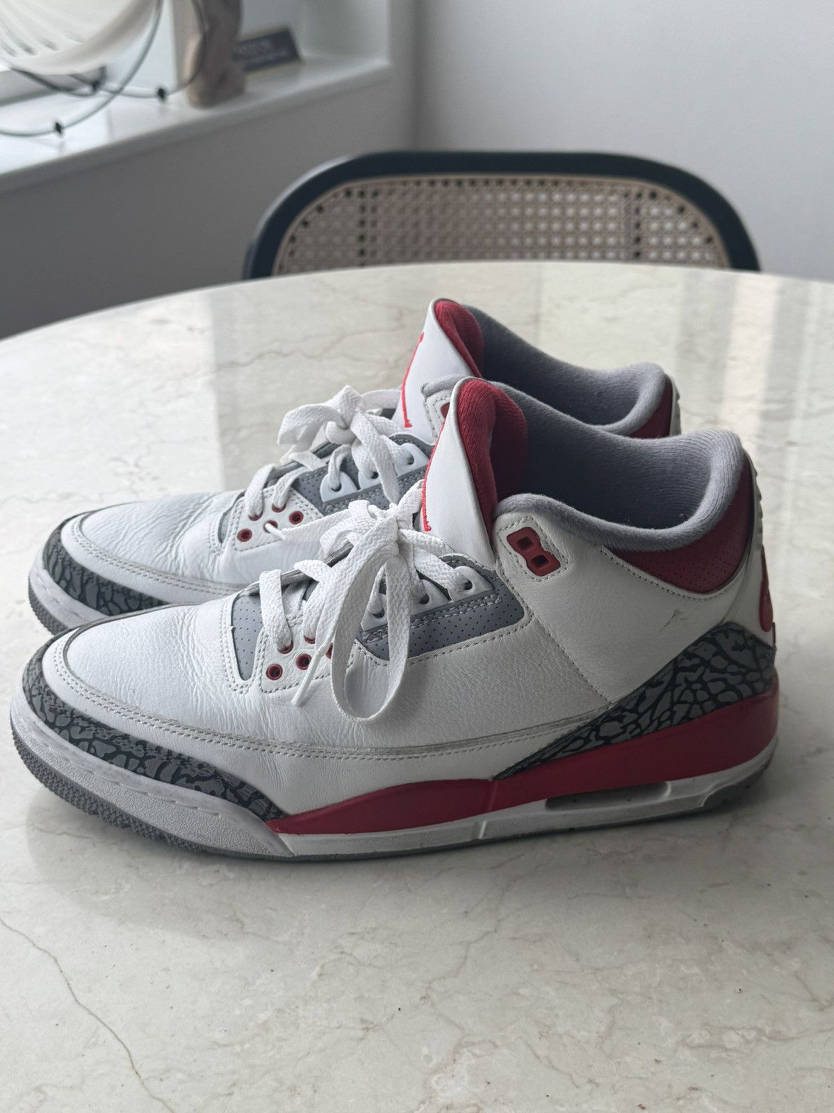 Jordan Brand Jordan 3 Fire Red Size US 9.5 / EU 42-43 - 3 Thumbnail