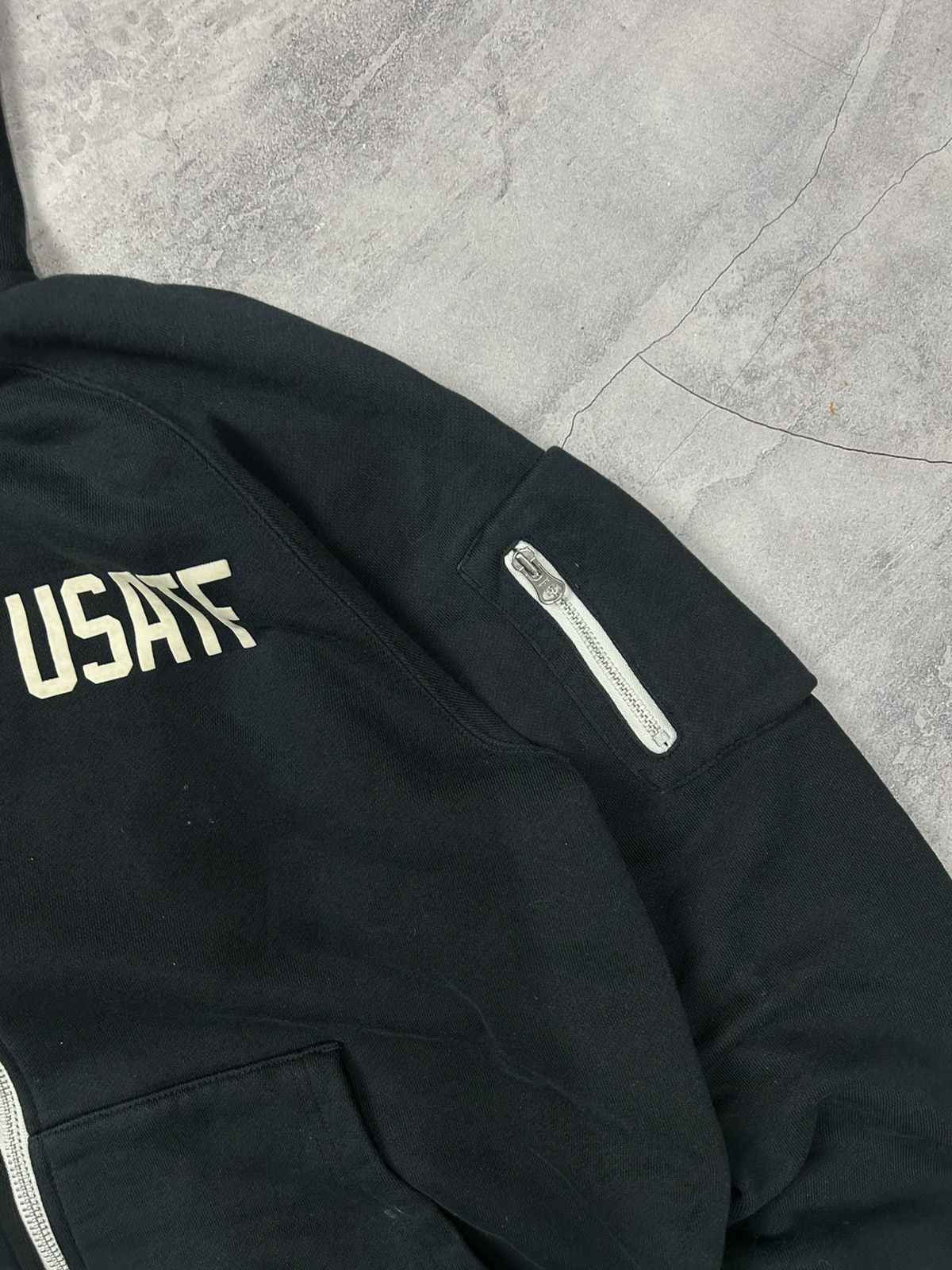 Nike × Vintage Vintage USA Nike USATF Zip hoodie Size M Size US M / EU 48-50 / 2 - 7 Thumbnail