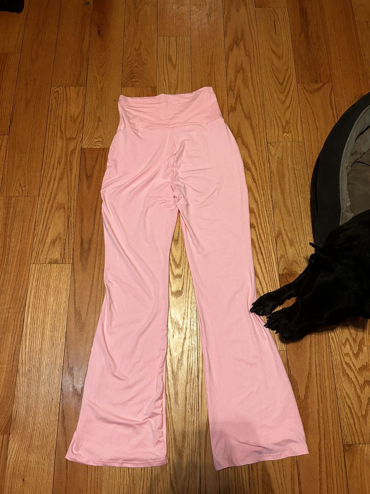 Other Flare Leggings Fold Over Leggings Bootcut Low Rise Size 40" / US 18 - 1 Preview